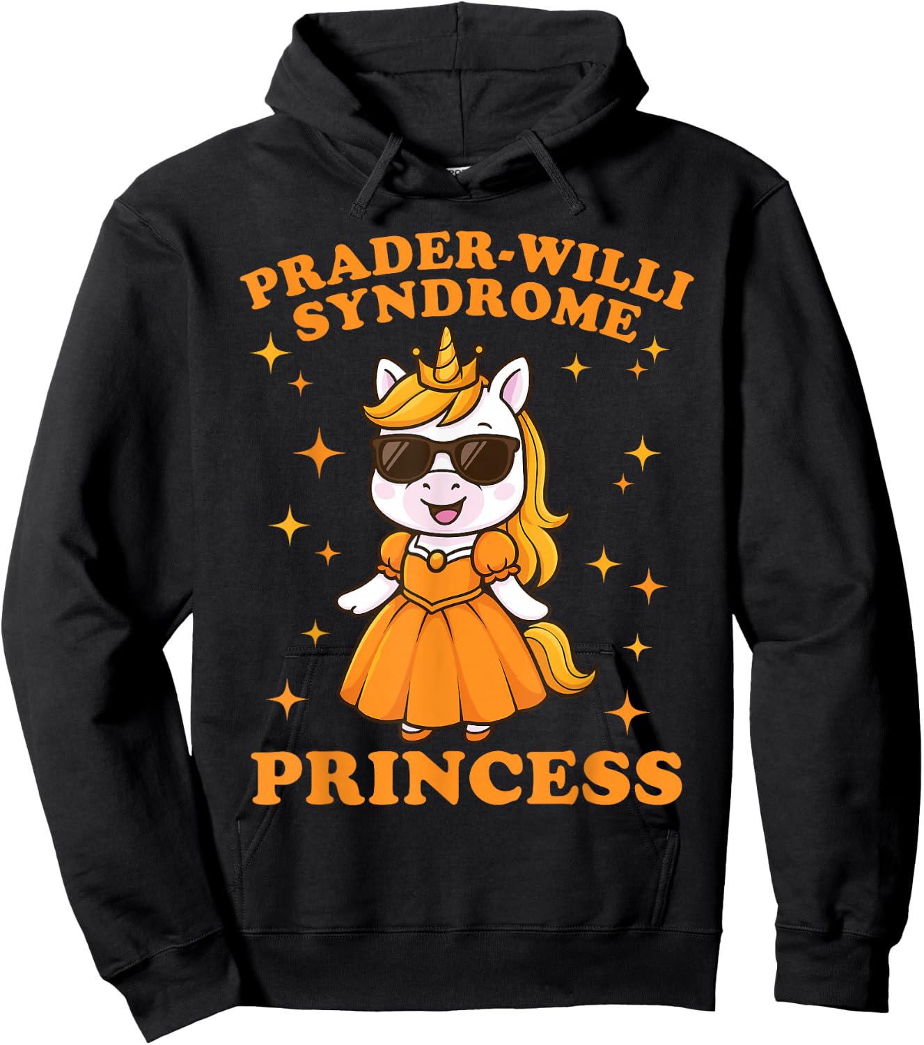 Prader Willi Syndrome Princess, Prader Willi Syndrome Hoodie - Hoodie | Black