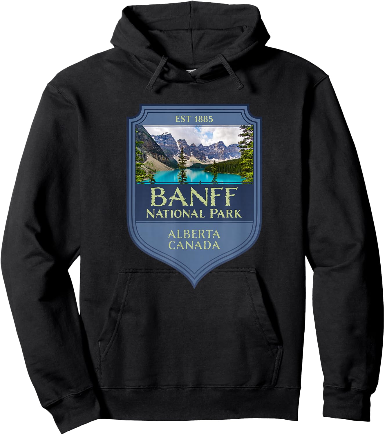 Banff Nationalpark Alberta Kanada Hoodie - Hoodie | Black