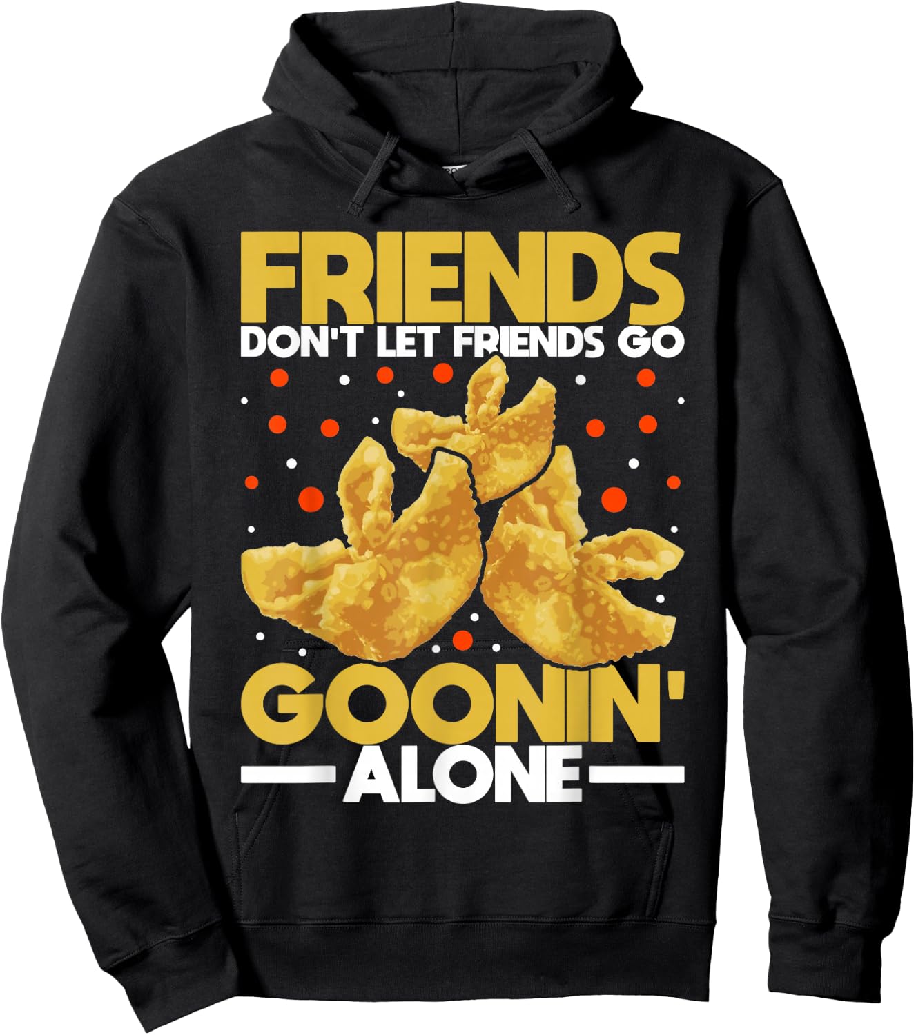 Crab Rangoon Hoodie - Hoodie | Black