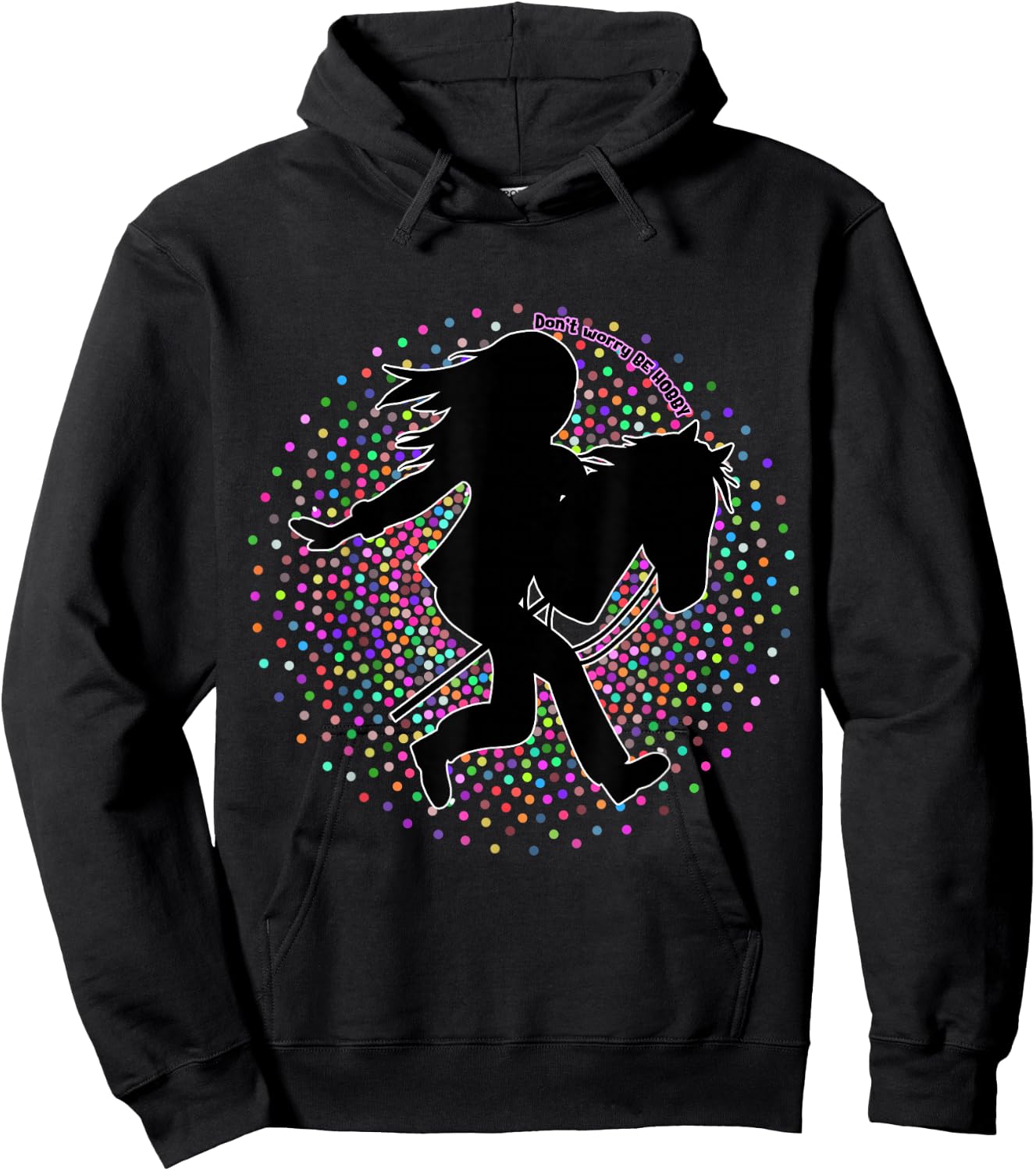 Hobby Horse- Hobbyhorse- Hobby Horsing - Hobby Horse Leisure , Black, S Hoodie - Hoodie | Black