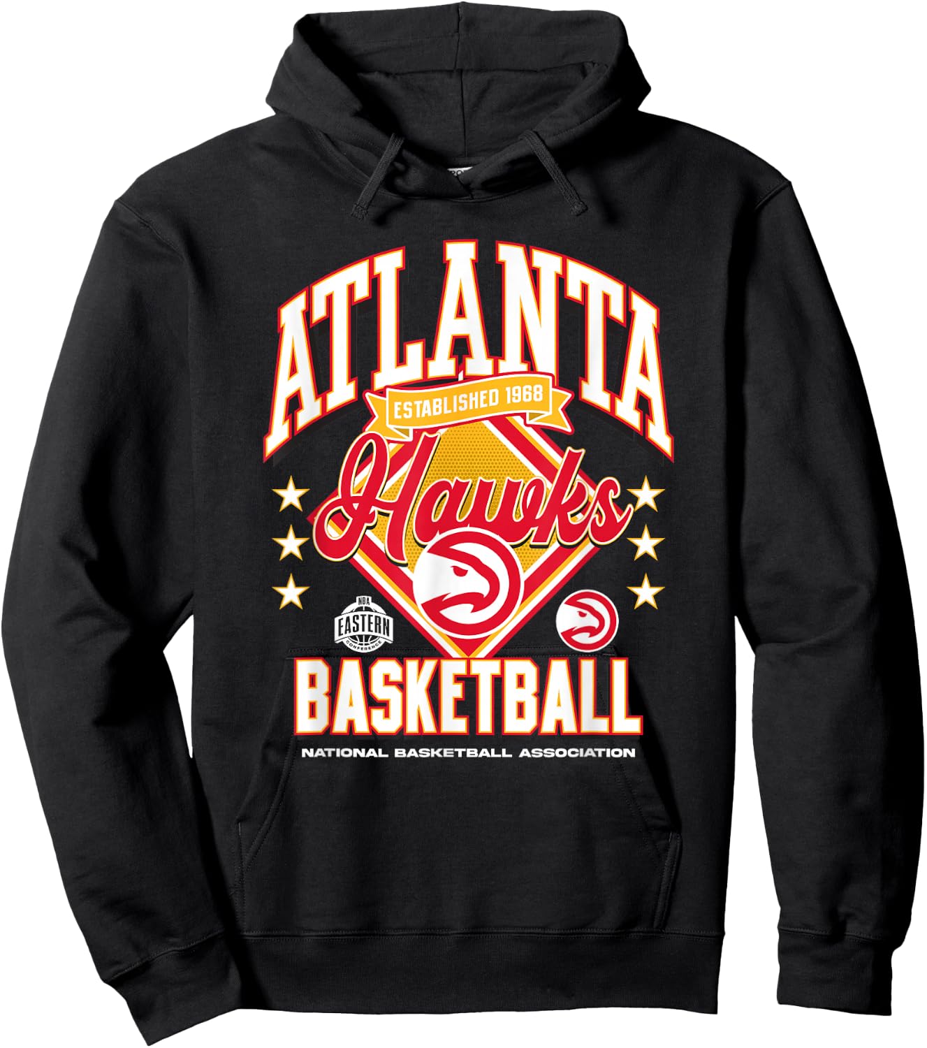 NBA Official Atlanta Hawks Tip Off Hoodie - Hoodie | Black