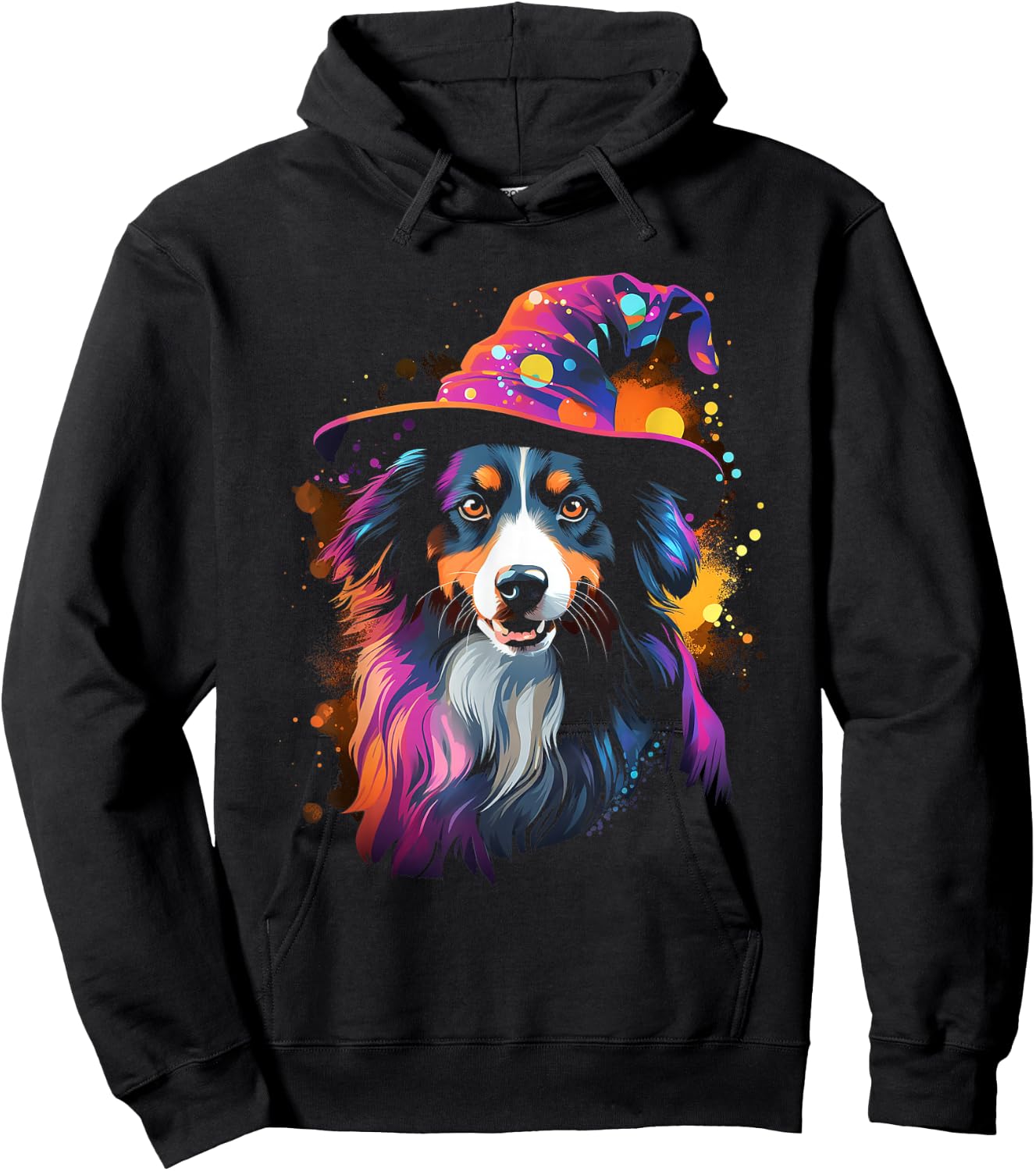 Australian Shepherd Halloween Dog Pet Owner Hoodie - Hoodie | Black