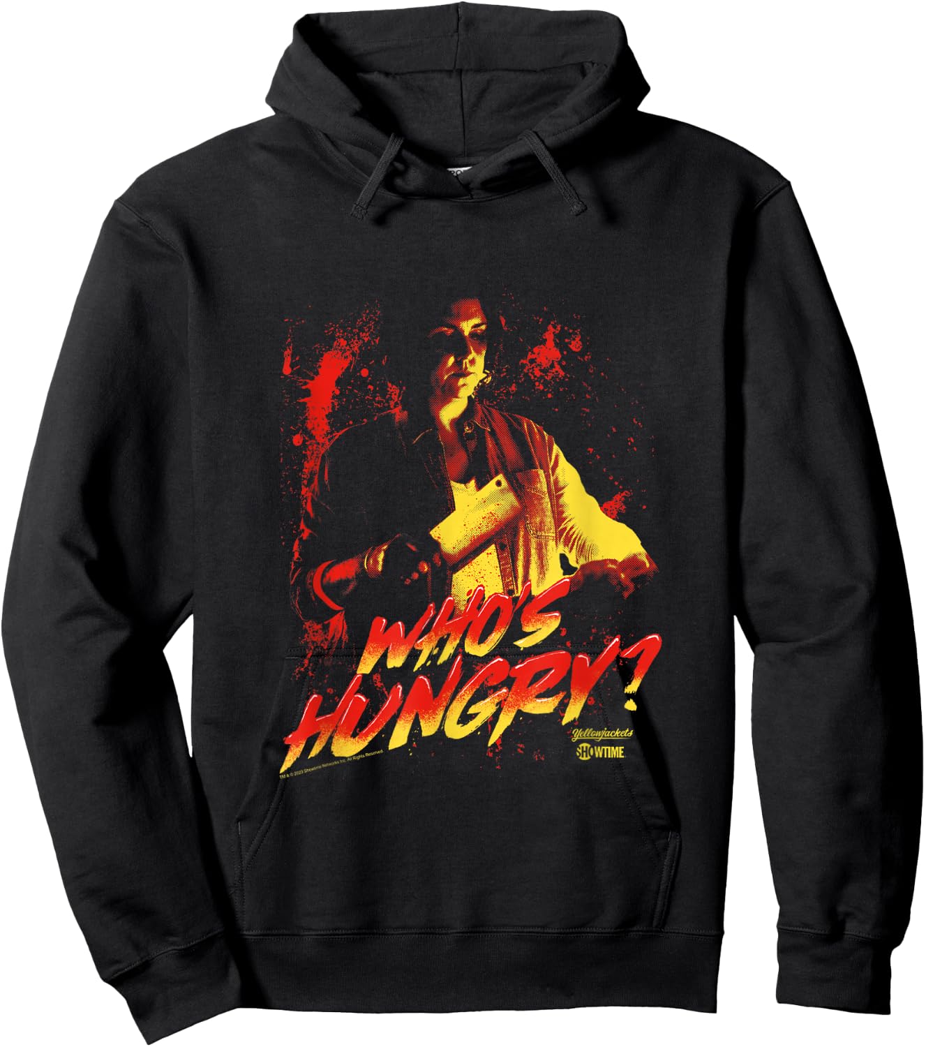 Yellowjackets Who's Hungry? Hoodie - Hoodie | Black