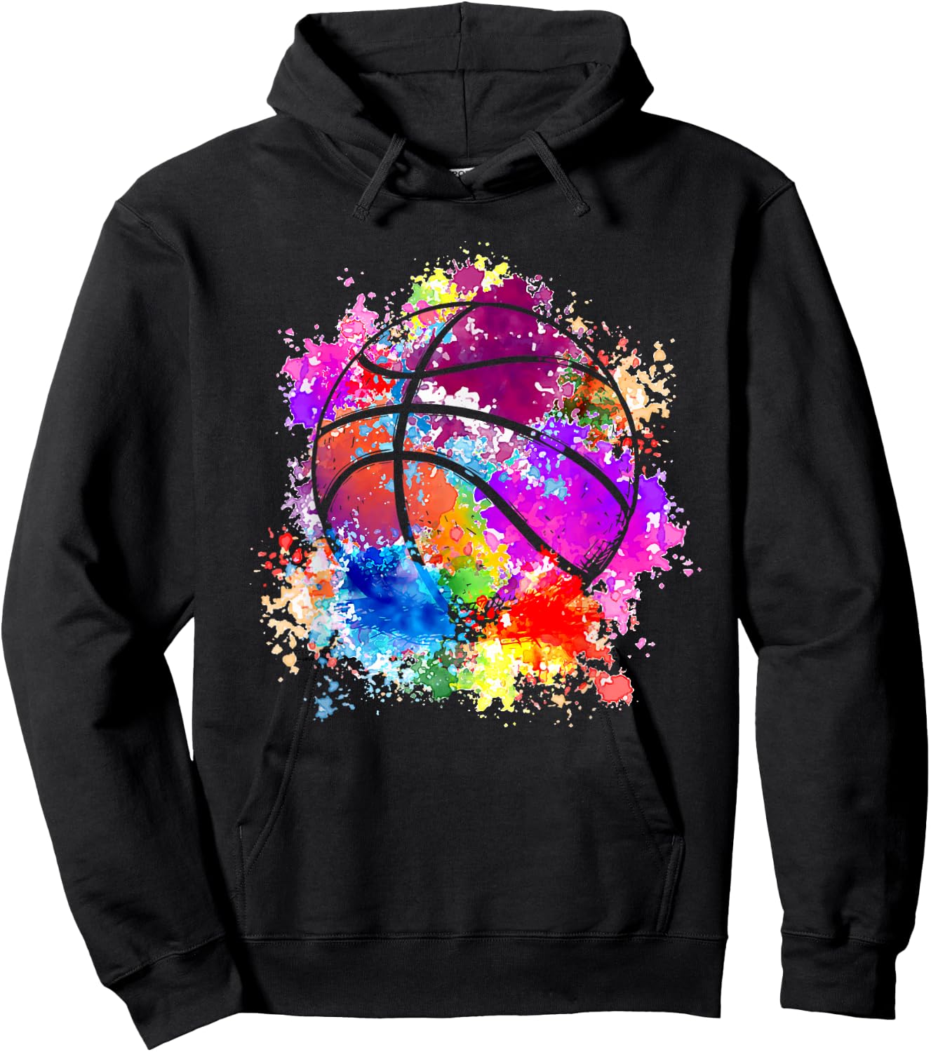 Basketballer Basketballspieler Kinder Streetball Rebound Hoodie - Hoodie | Black