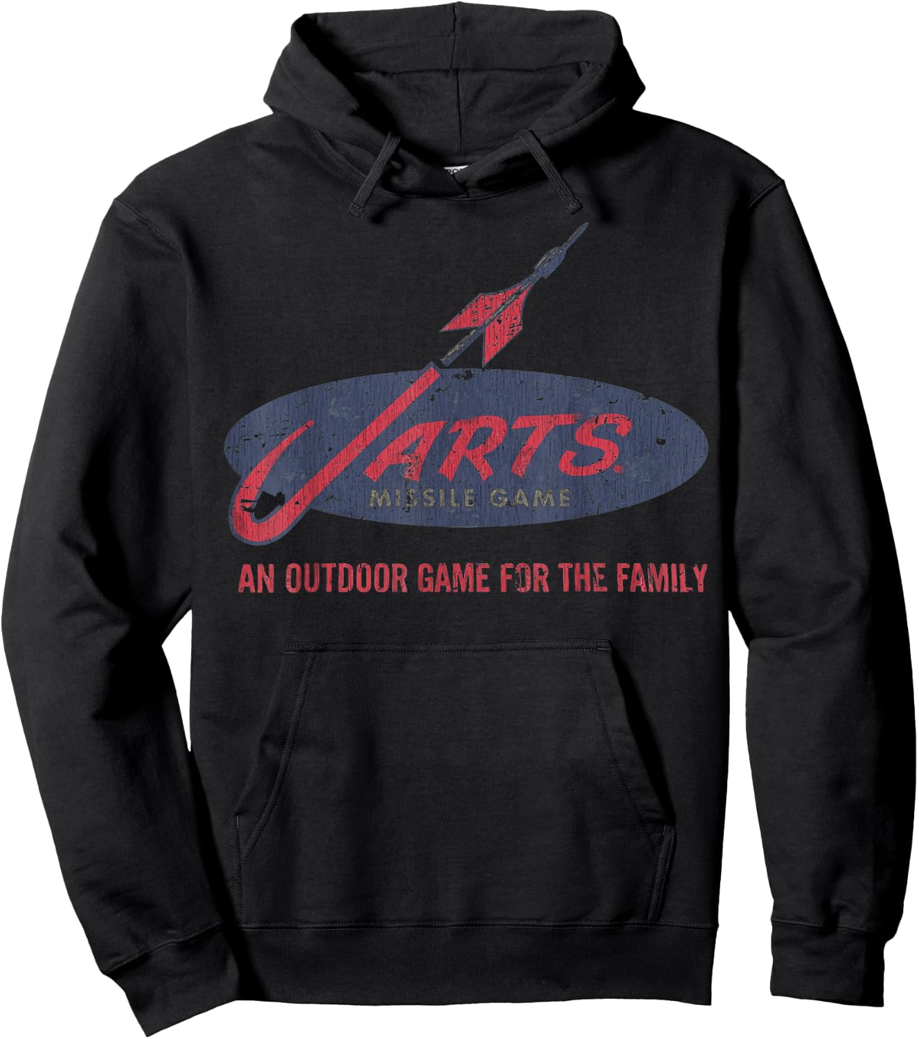 Jarts Vintage , Black Hoodie - Hoodie | Black