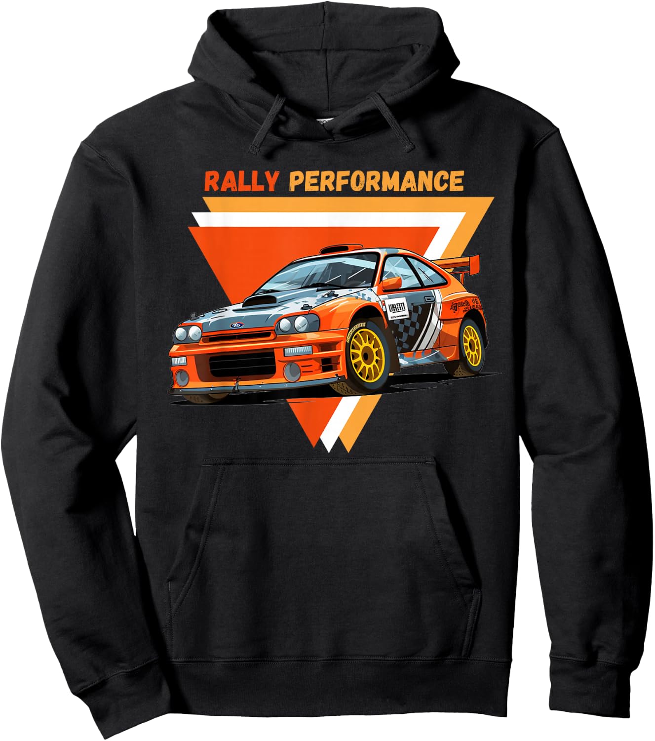 Rally Performance Motorsport Car Racing Hoodie - Hoodie | Black