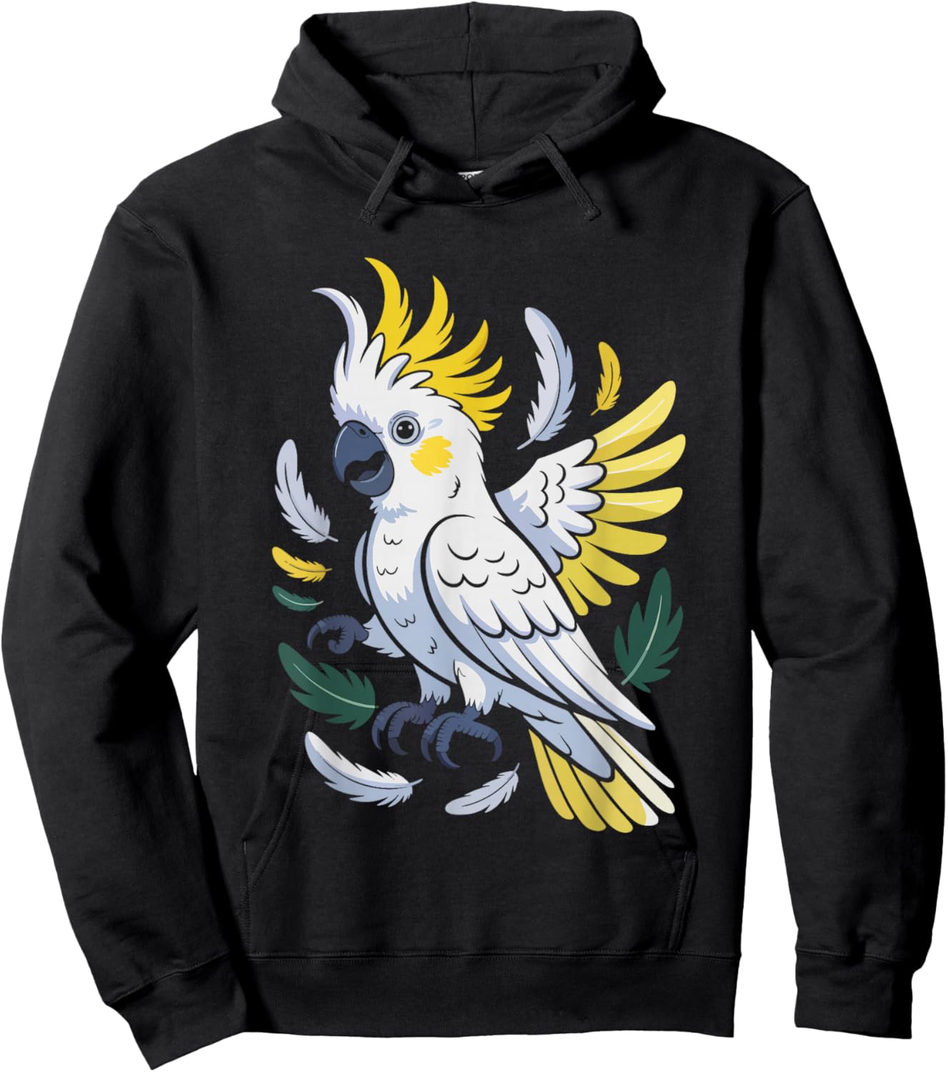 Propriétaire Cacatoès Blanc Maman De Compagnie Hoodie - Hoodie | Black