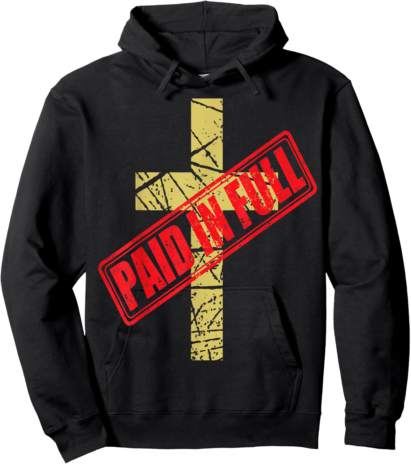 Cross PAID IN FULL Hoodie - Hoodie | Black