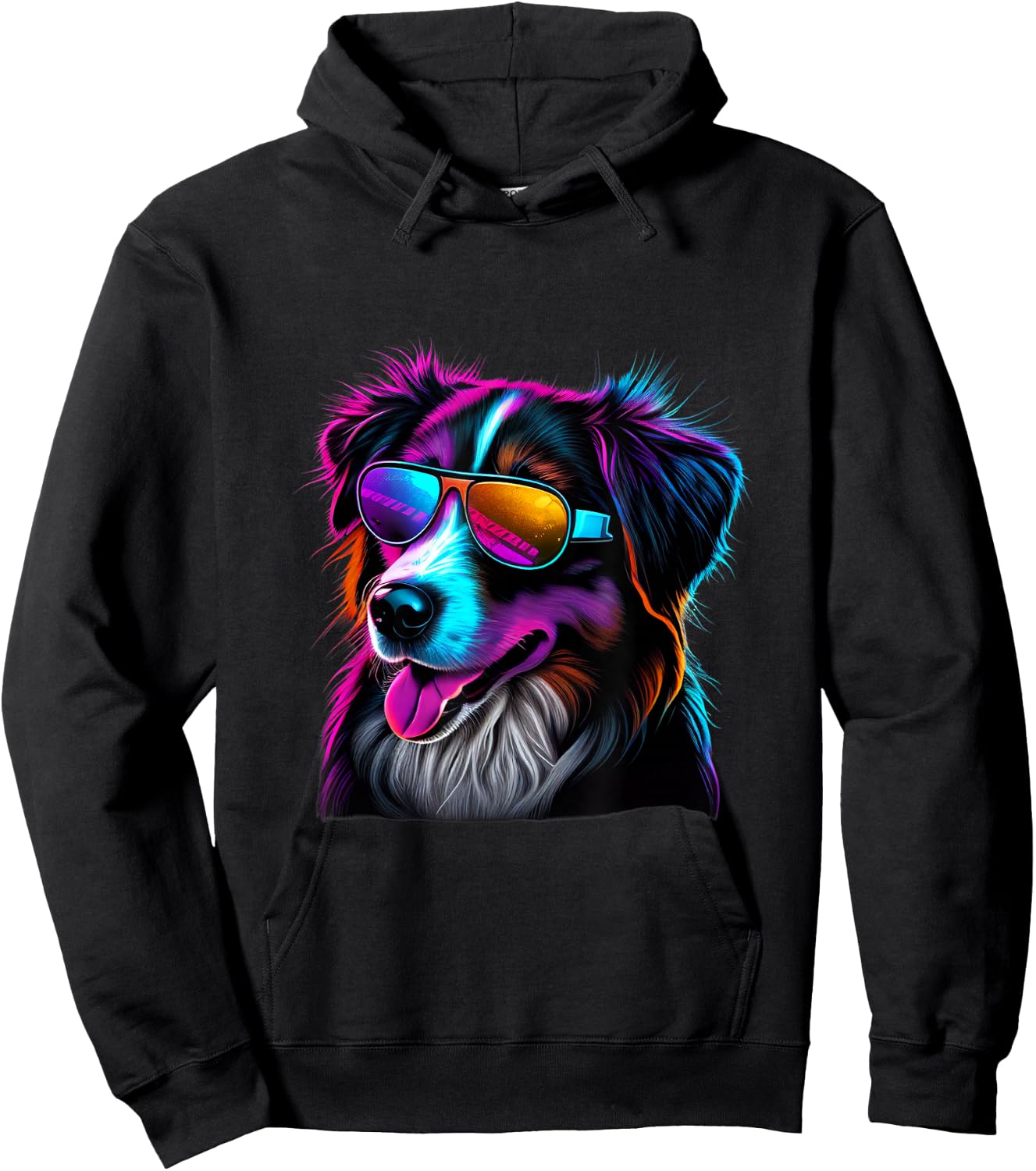 Australian Shepherd Dogs Australian Shepherds Hoodie - Hoodie | Black