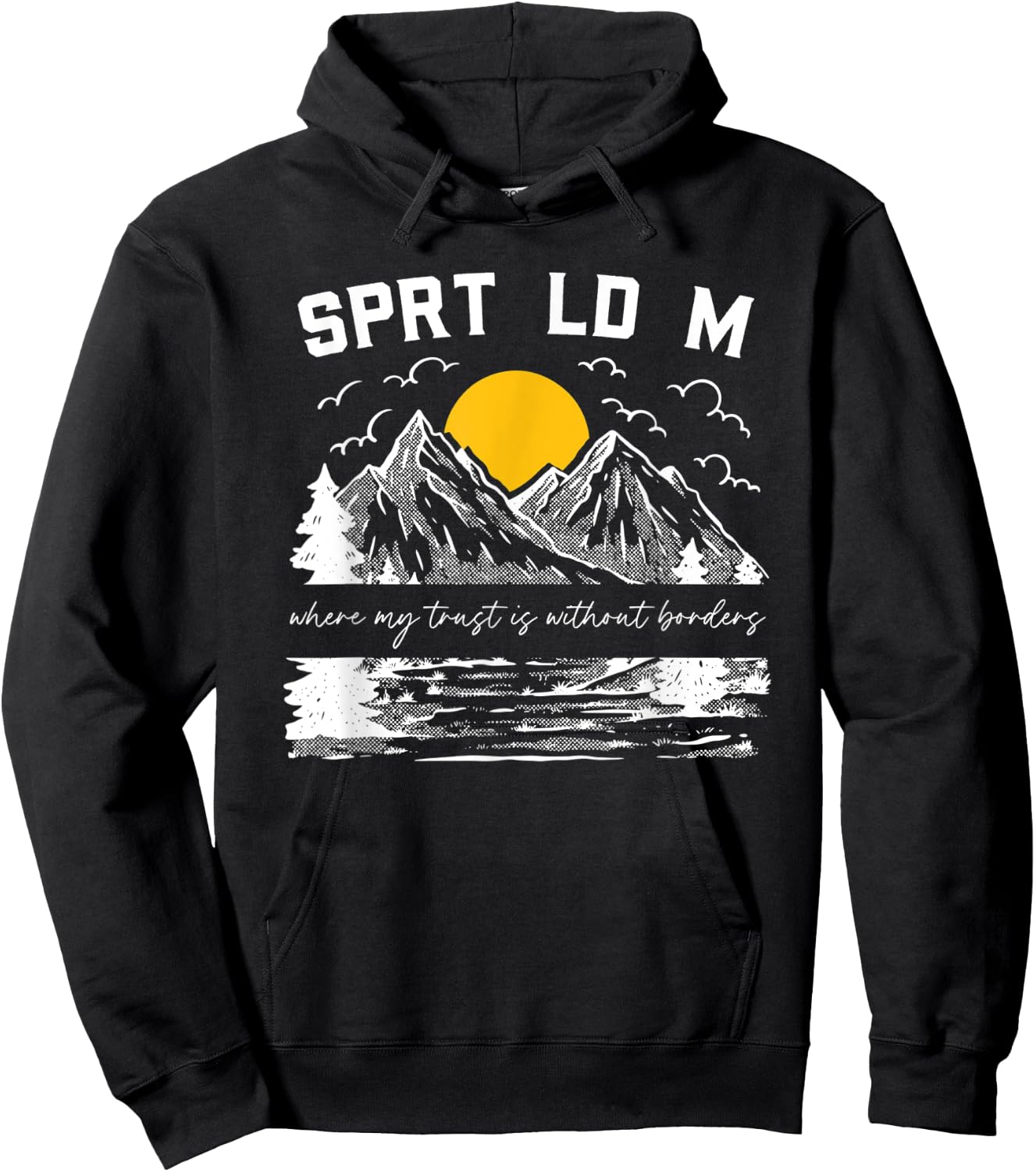 Spirit Lead ME Sprt Ld M Kirche Jesus Christus Christlich Hoodie - Hoodie | Black