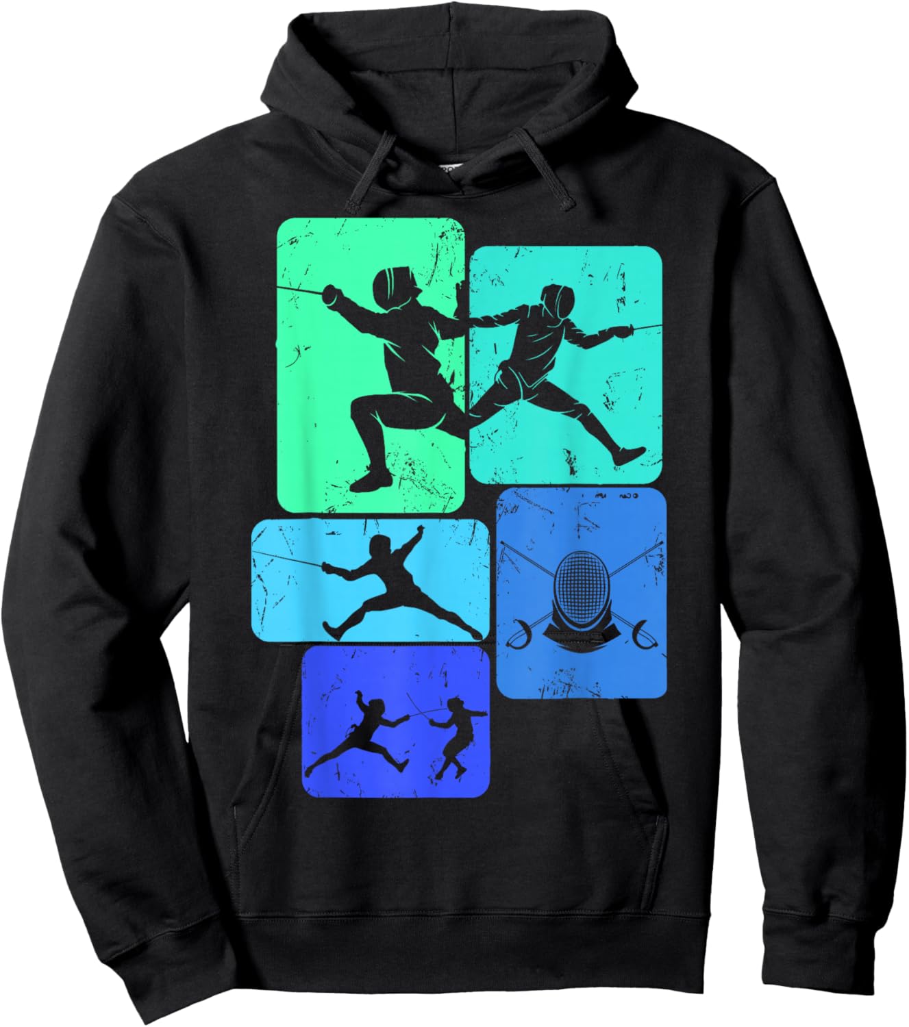 Fencing Fencing , Black, S Hoodie - Hoodie | Black