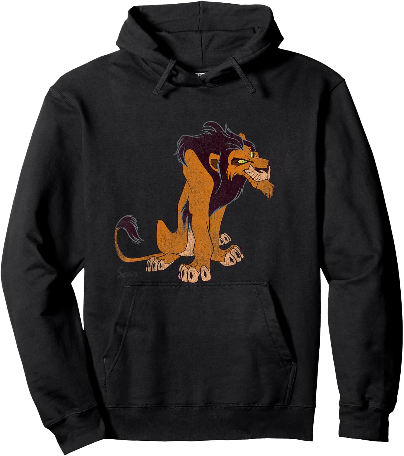 Kids Lion King Scar Classic , white, 2 Hoodie - Hoodie | Black