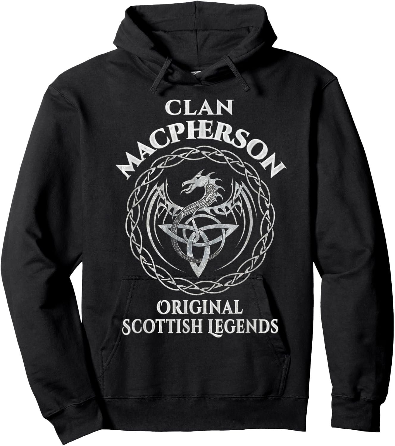 MacPherson Original Scottish Legends - MacPherson Family Hoodie - Hoodie | Black