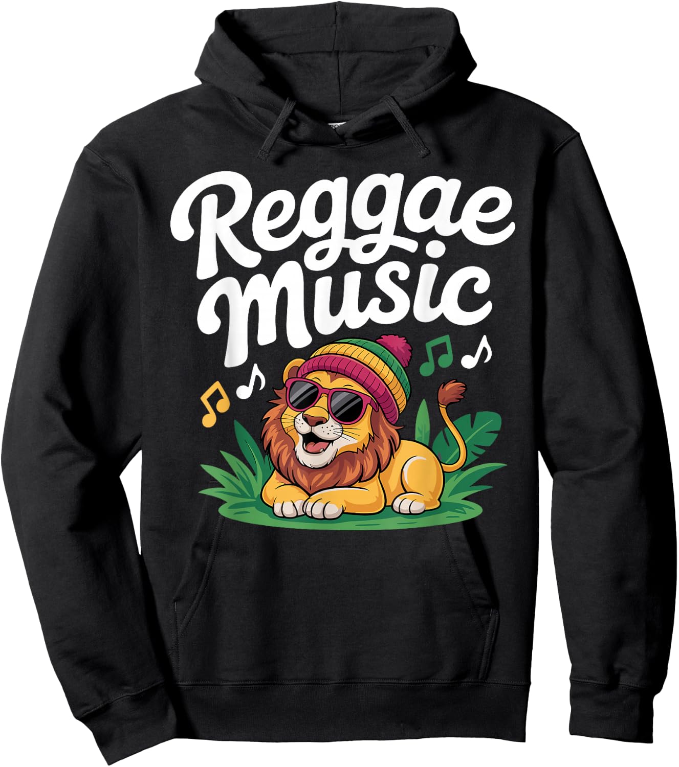 Funny Reggae Art Women Jamaican Rasta Rastafari Hoodie - Hoodie | Black