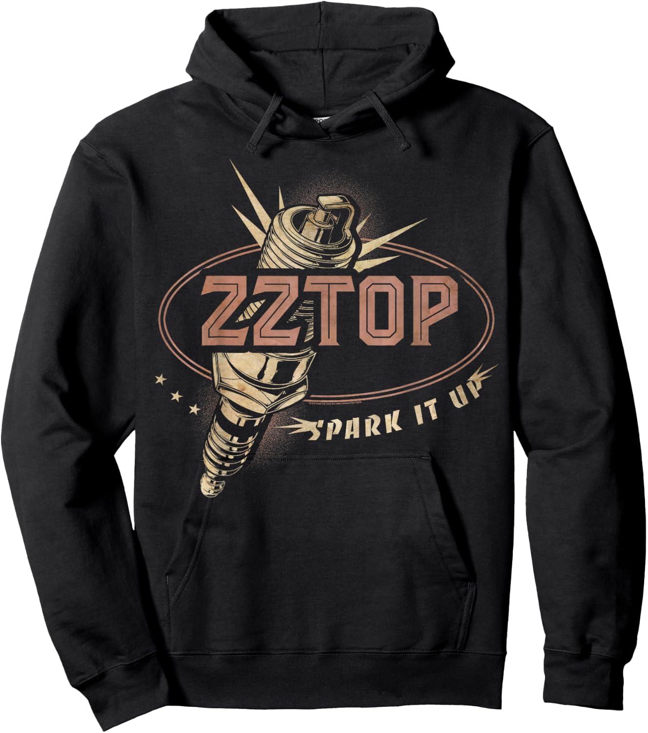 ZZ Top Spark it Up Hoodie - Hoodie | Black
