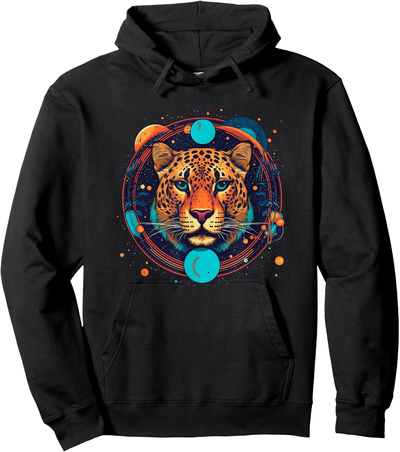 Leopard Wild Animal Leopard Men Women Kids Hoodie - Hoodie | Black