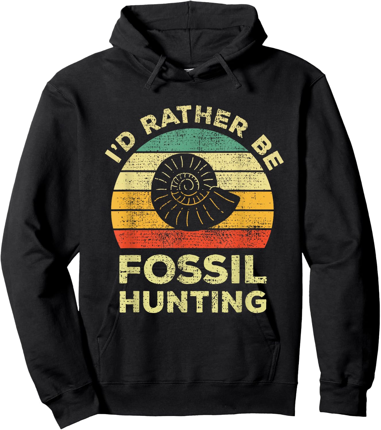 I'd rather look for fossils Hoodie - Hoodie | Black
