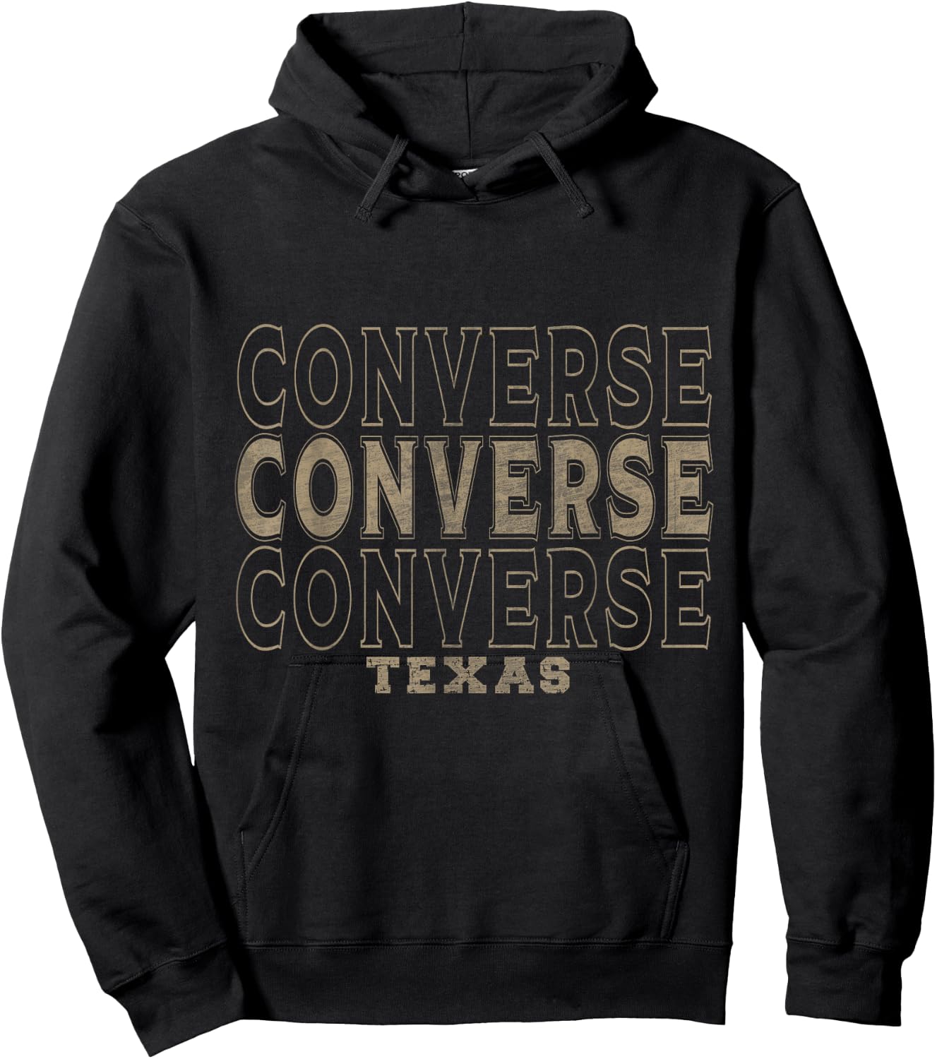 Converse Texas Vintage , Black, S Hoodie - Hoodie | Black