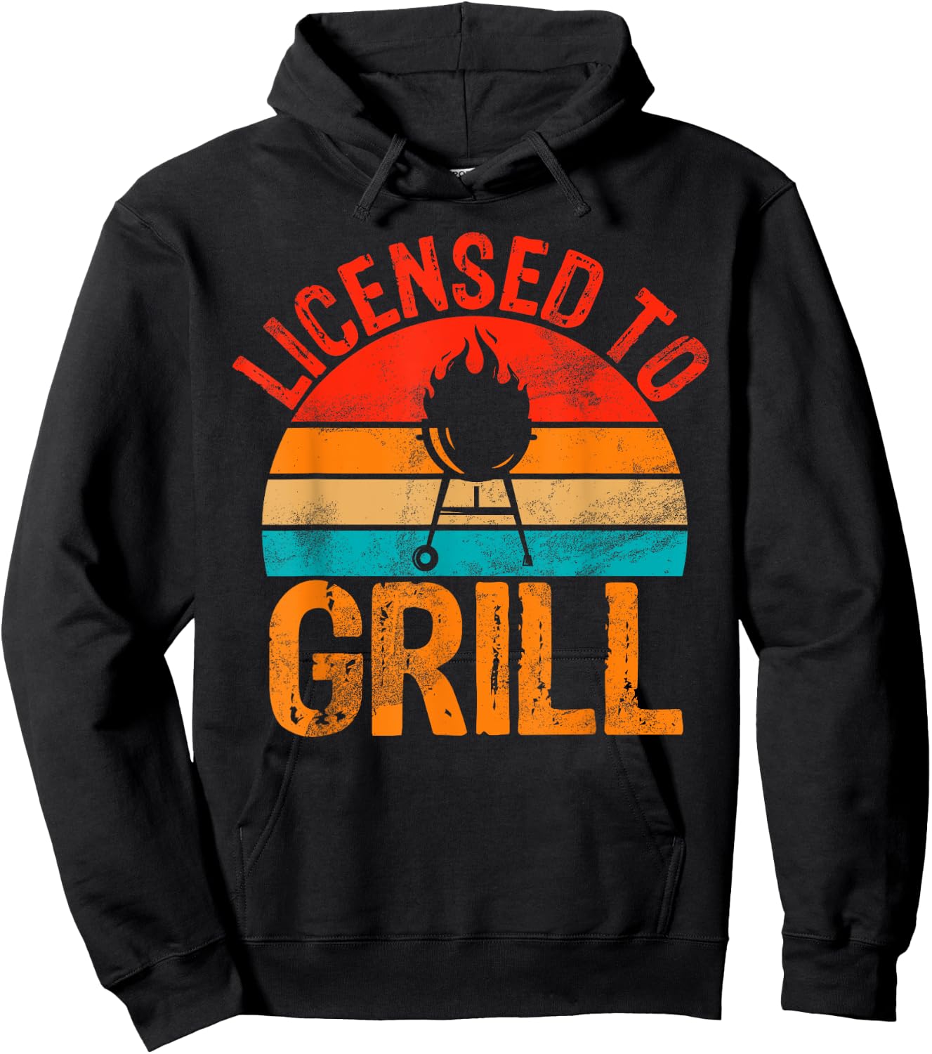 Licensed to Grill Dad Hoodie - Hoodie | Black