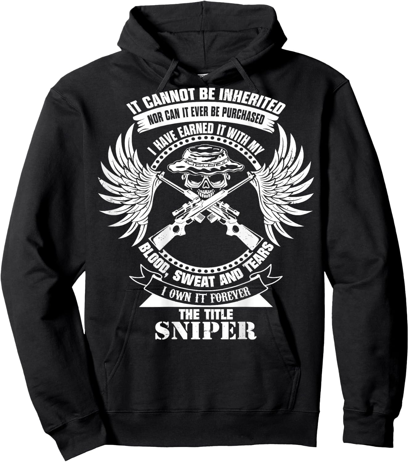 Sniper Shirts Hoodie - Hoodie | Black