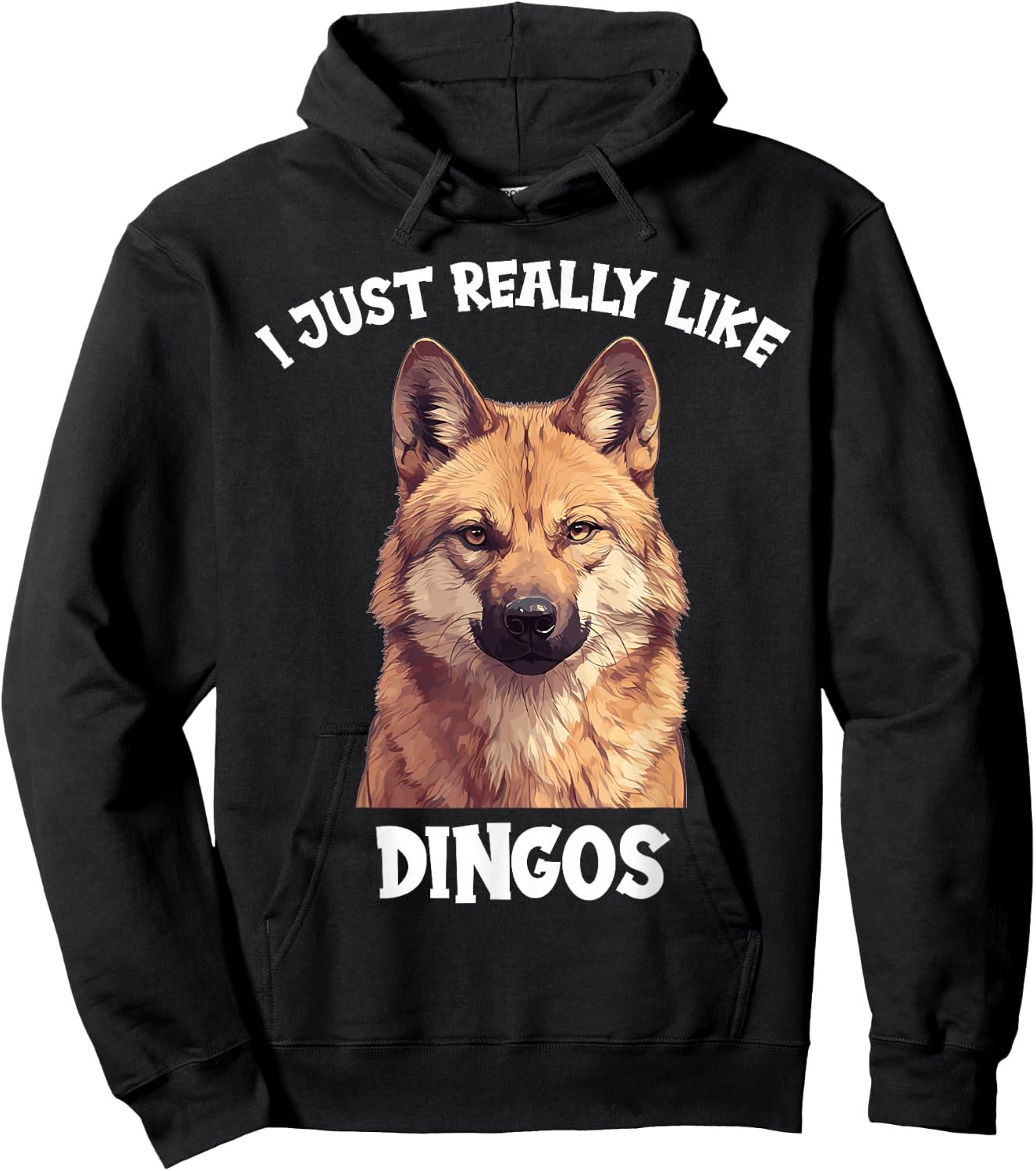 I just really like Dingos. Dingos Dingo Hoodie - Hoodie | Black