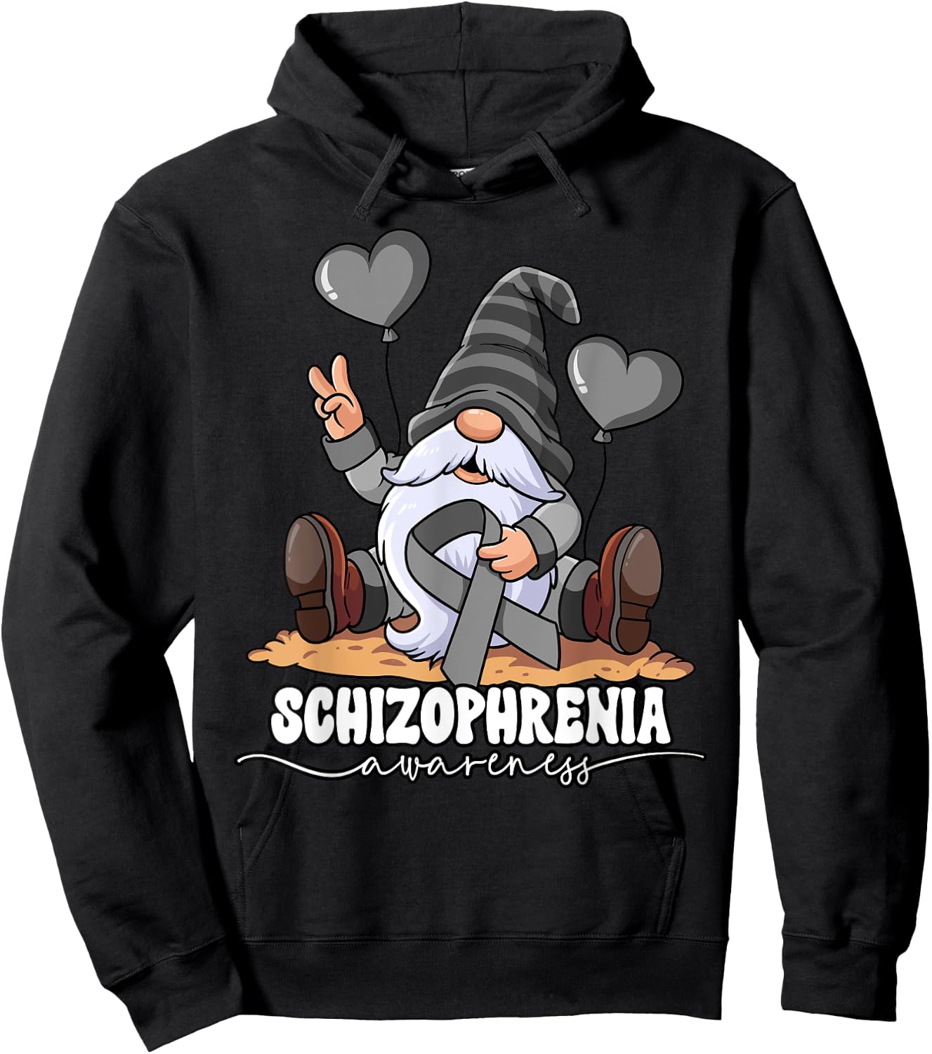 Schizophrenia Awareness Hoodie - Hoodie | Black