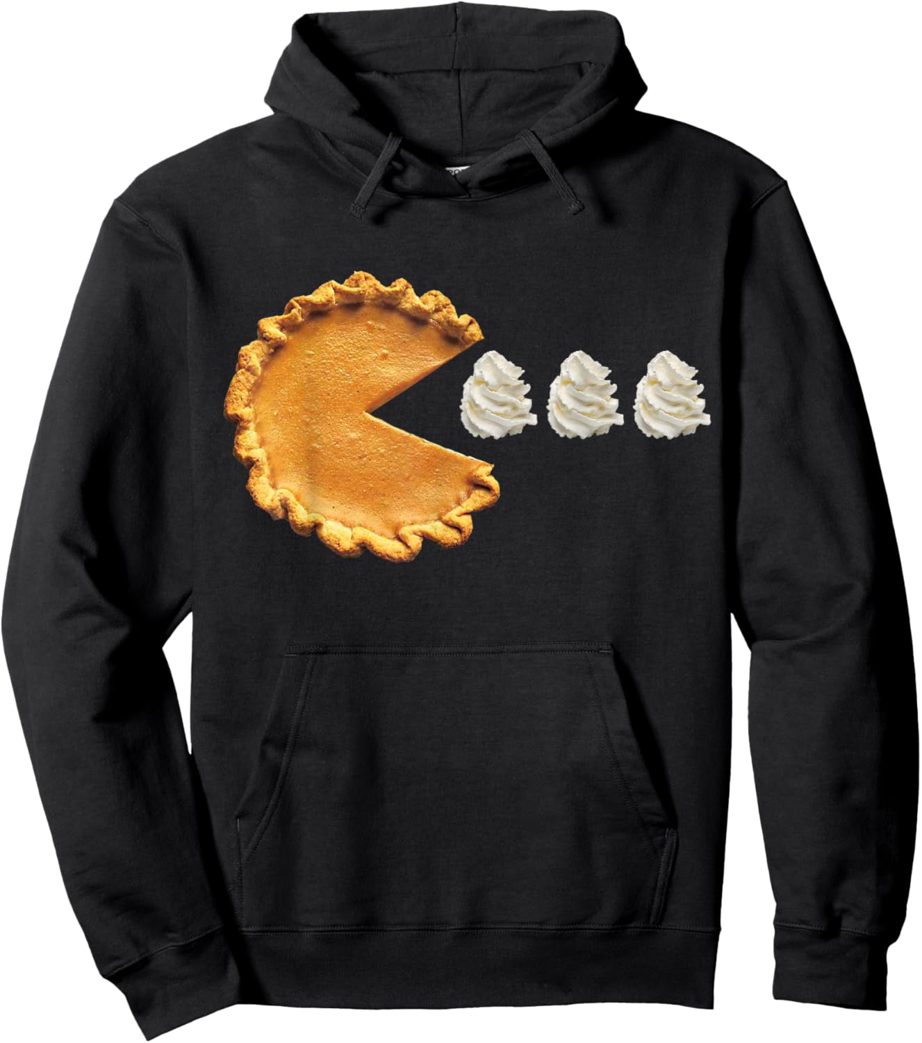 Pumpkin Pie Thanksgiving Hoodie - Hoodie | Black