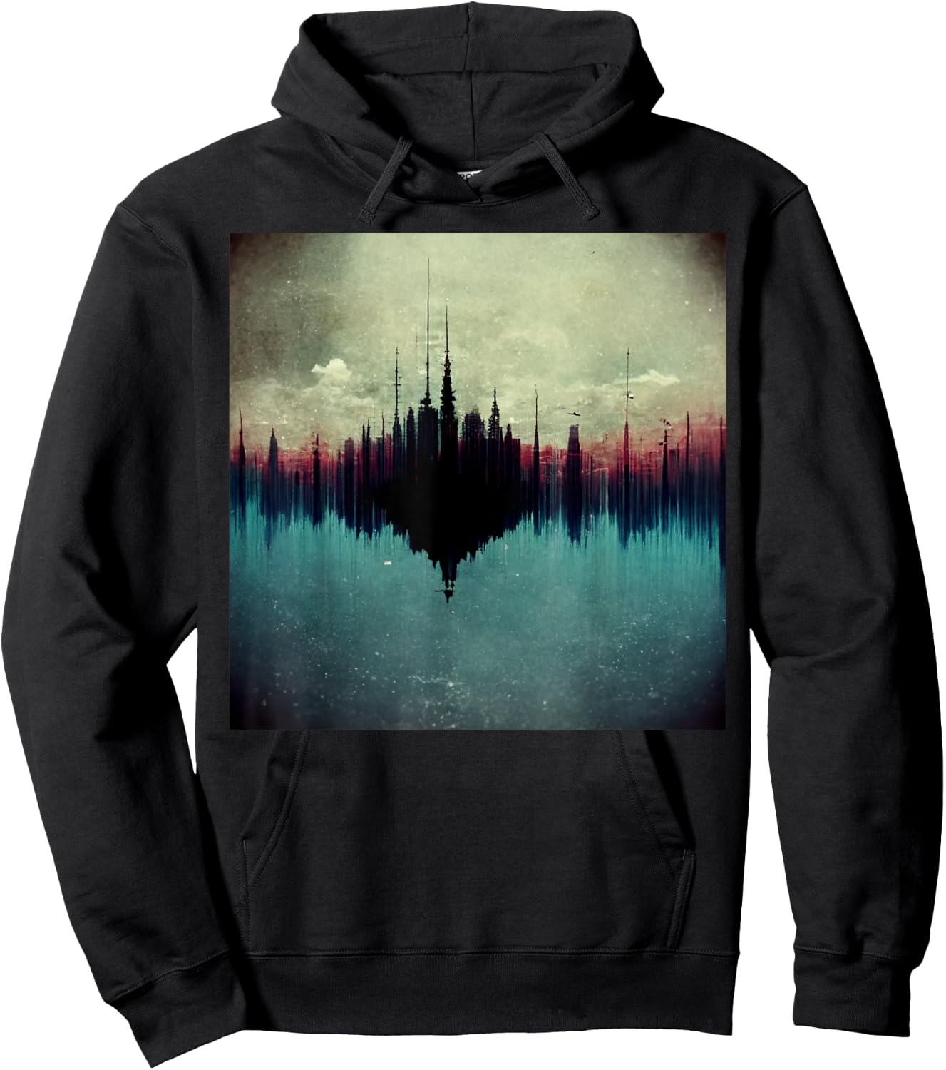 Soundwave Shirt Recording Studio Producer Sound Engineer Hoodie - Hoodie | Black