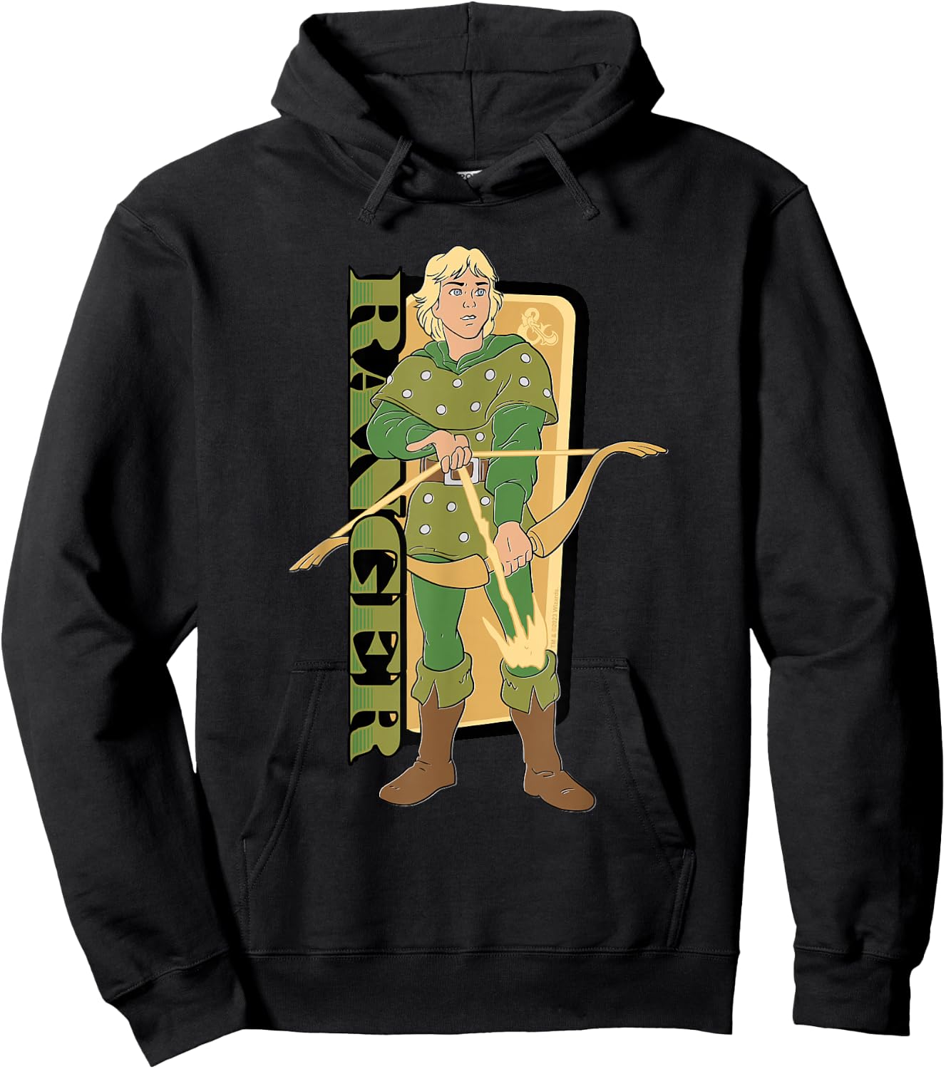 Dungeons & Dragons Hank the Ranger Hoodie - Hoodie | Black