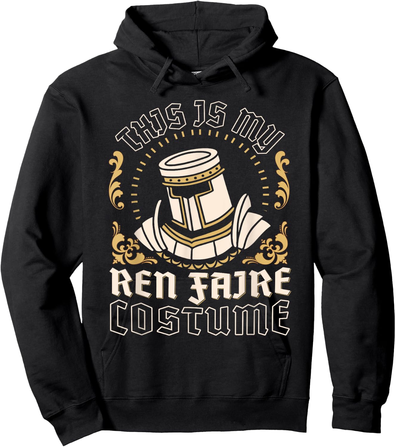 This is My Ren Faire Costume Funny Medieval Renaissance Fair Hoodie - Hoodie | Black