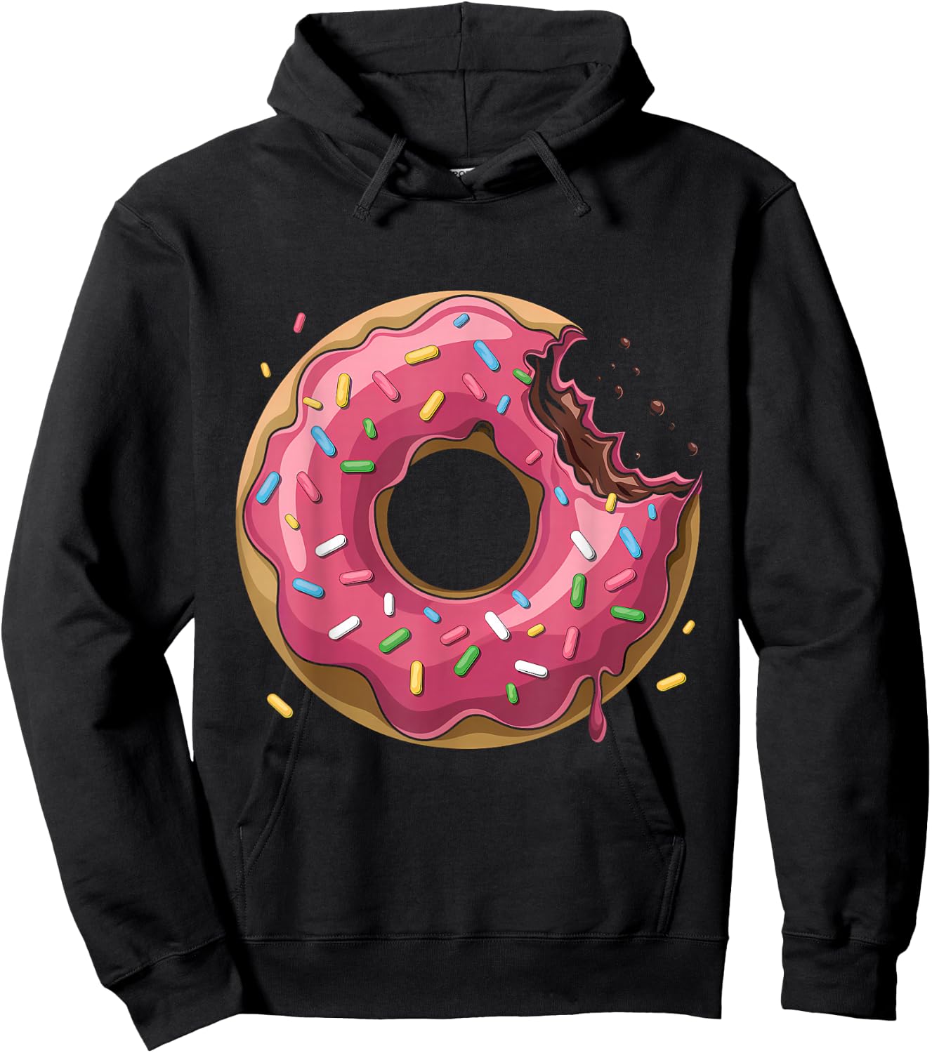 Donut Art Donut Shirt Donut Child Donut Hoodie - Hoodie | Black