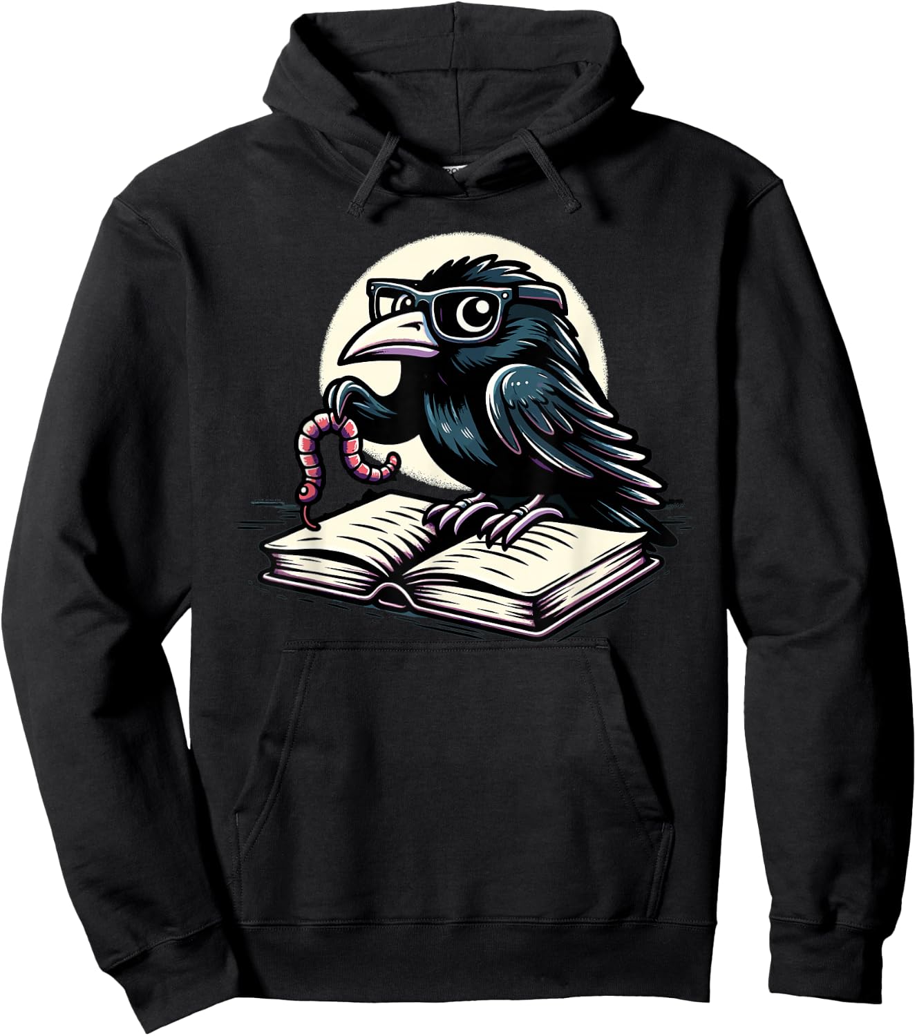 Edgar Allan Poe Raven Gothic Literature Macabre Poetry Hoodie - Hoodie | Black