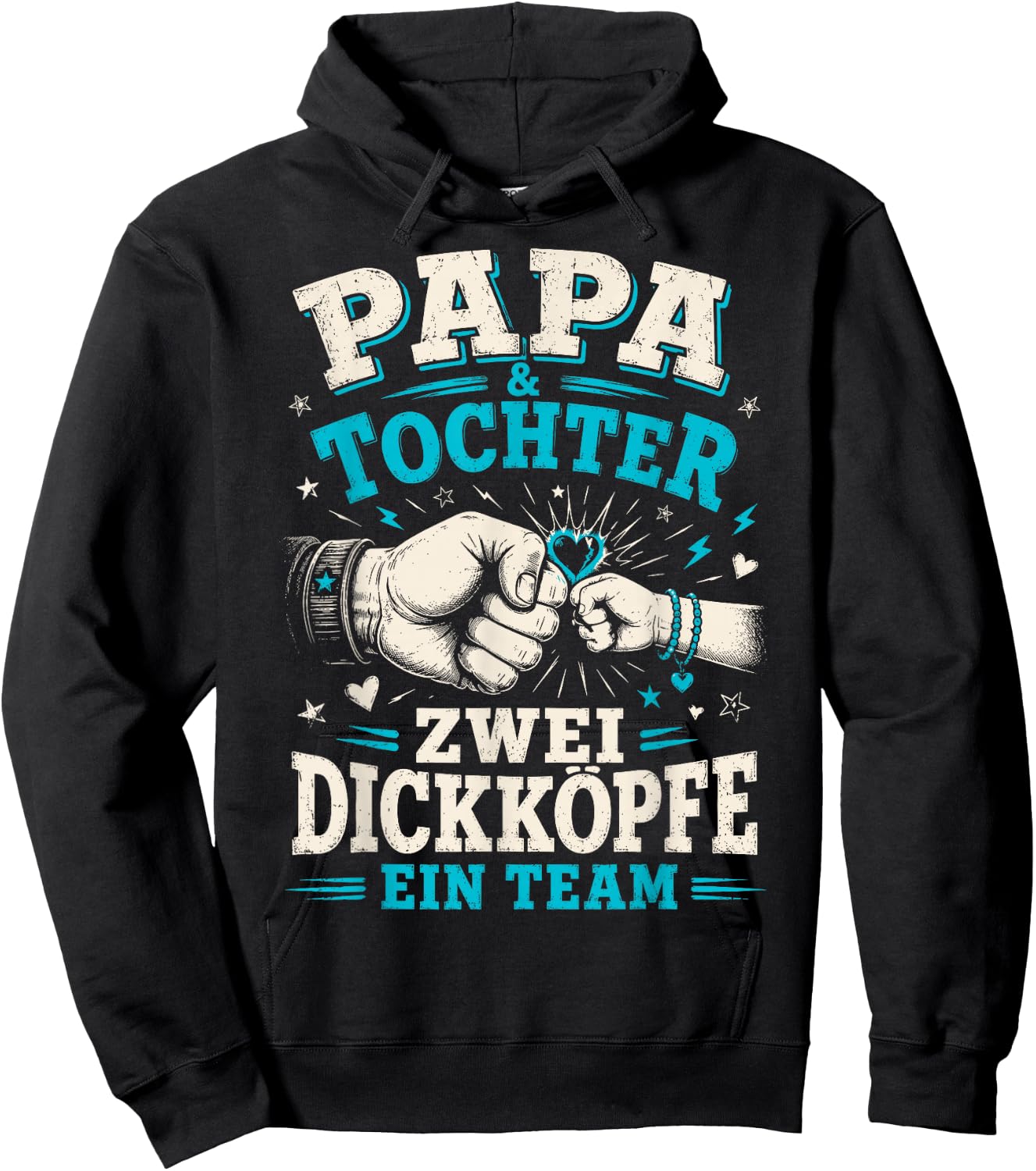 Papa Shirt Lustig Papa Geburtstag Vater Spruch Geschenk Papa Hoodie - Hoodie | Black