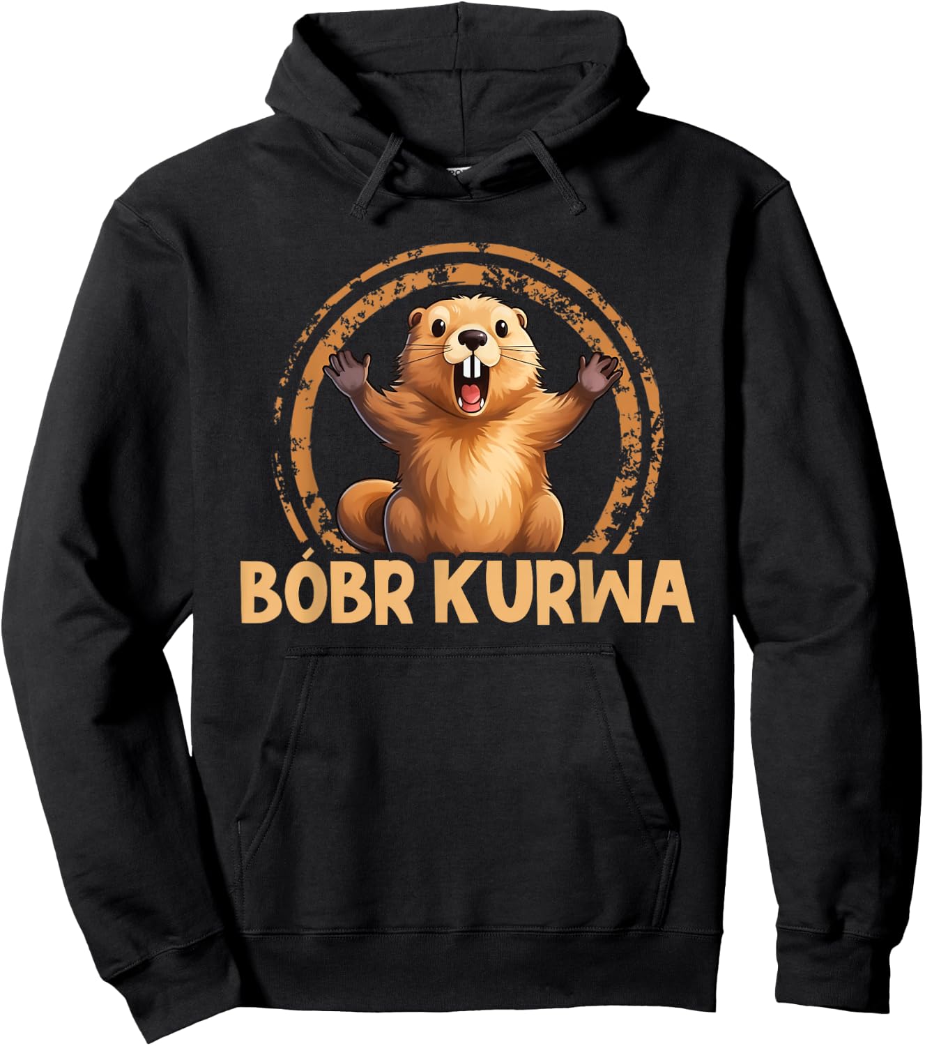 Bobr Kurwa - Bober Beaver Bobr Hoodie - Hoodie | Black