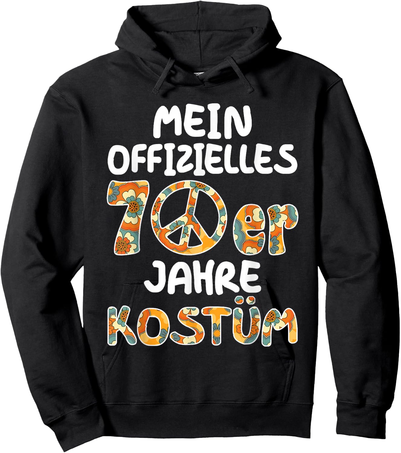 70er Jahre Bekleidung Damen Mein 70er Jahre Kostüm Herren Hoodie - Hoodie | Black