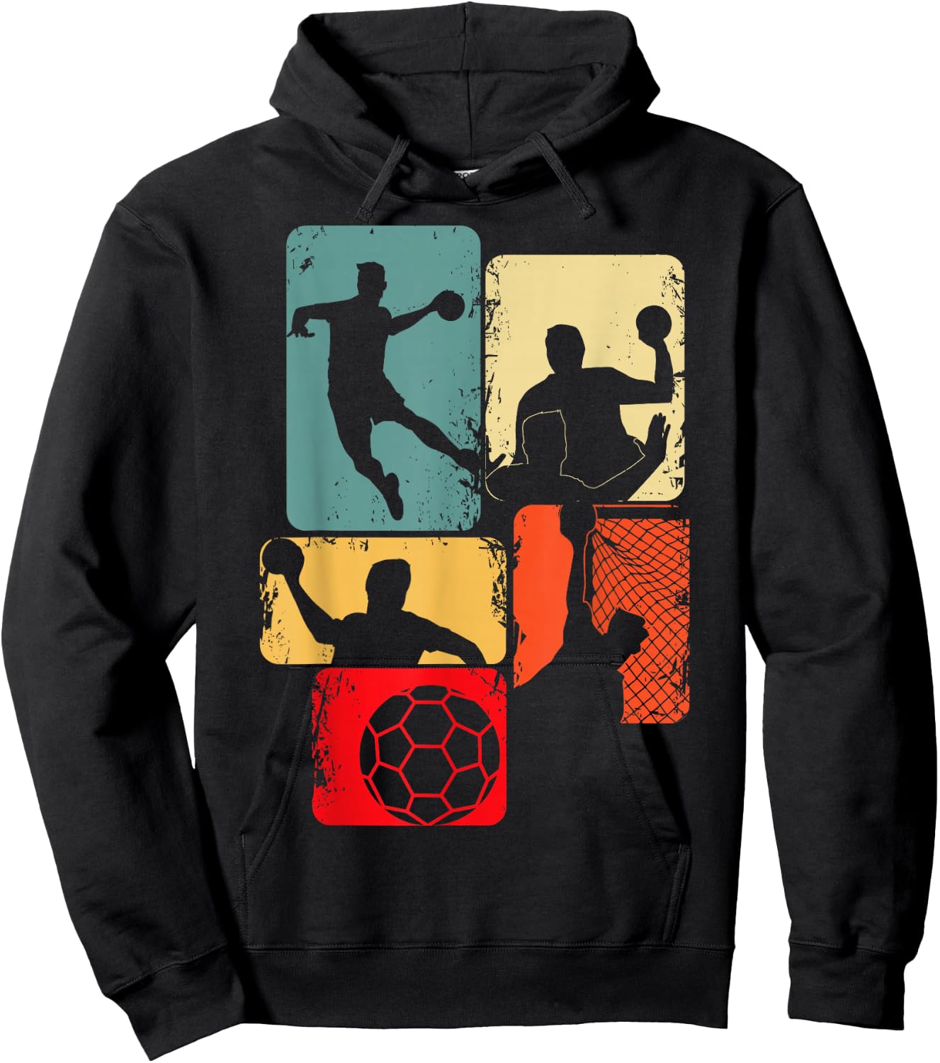 Handball Handballer Boys Children Men Hoodie - Hoodie | Black
