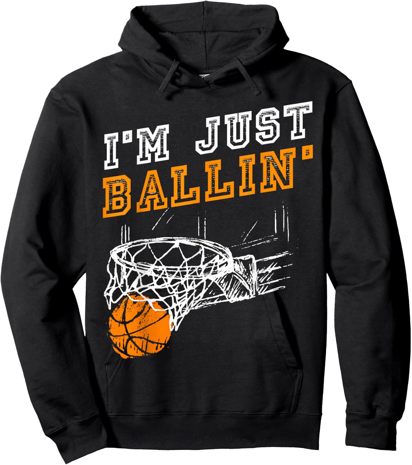 Basketball Geschenkidee Streetball Herren Kinder Jungs Coach Hoodie - Hoodie | Black