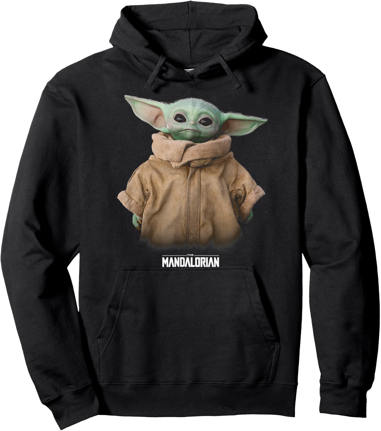 Star Wars Mandalorian Baby Yoda The Child , black Hoodie - Hoodie | Black