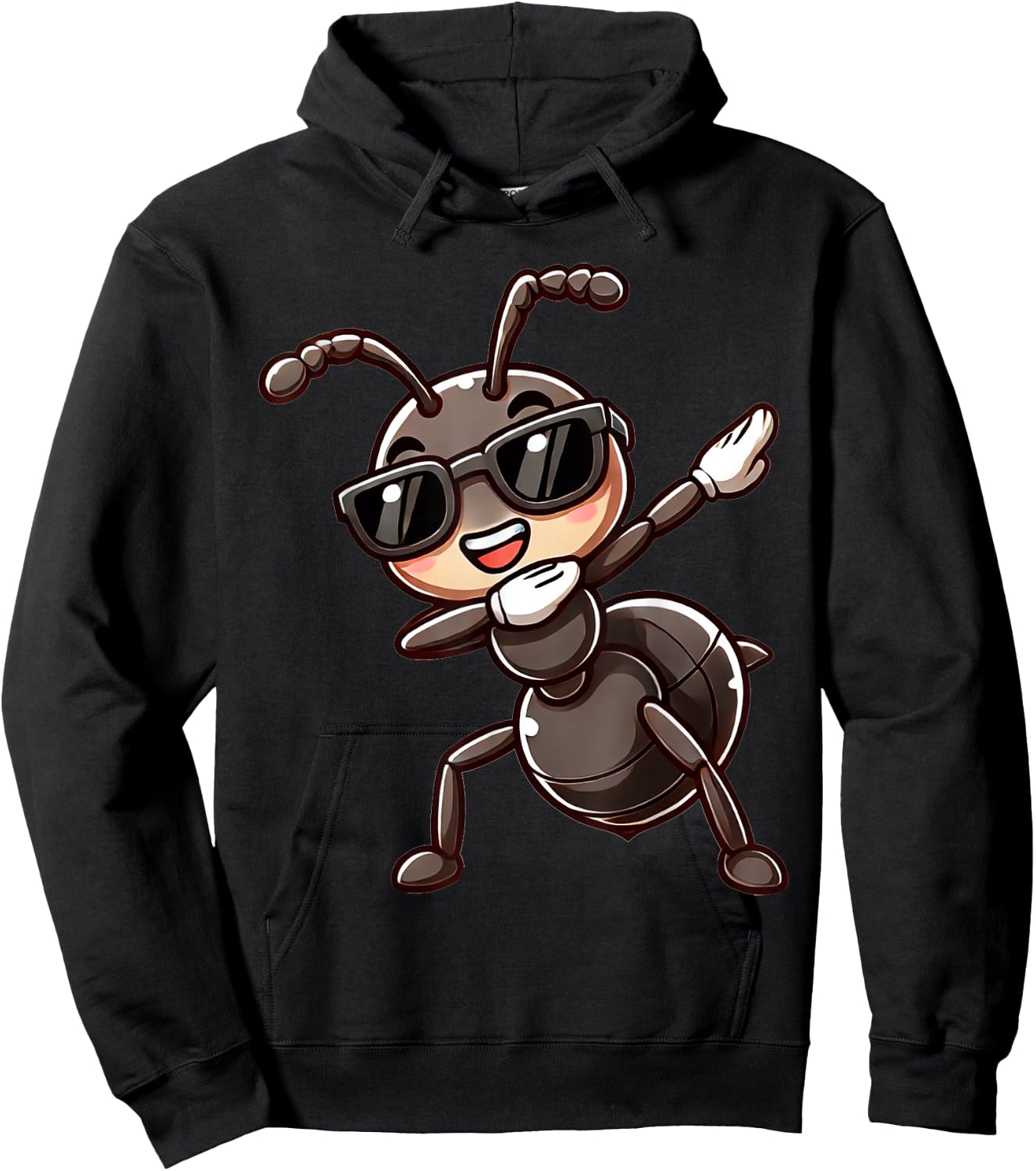 Dabbing Ant Funny Ant Gift with Dabben Ant , black Hoodie - Hoodie | Black