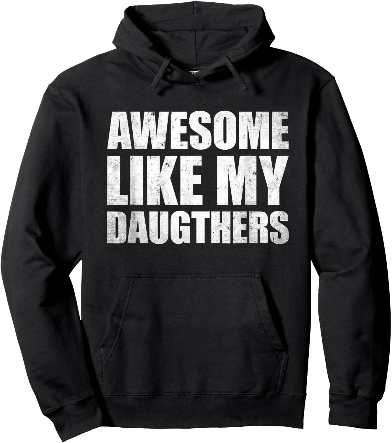 Awesome Like My Daughters Hoodie - Hoodie | Black