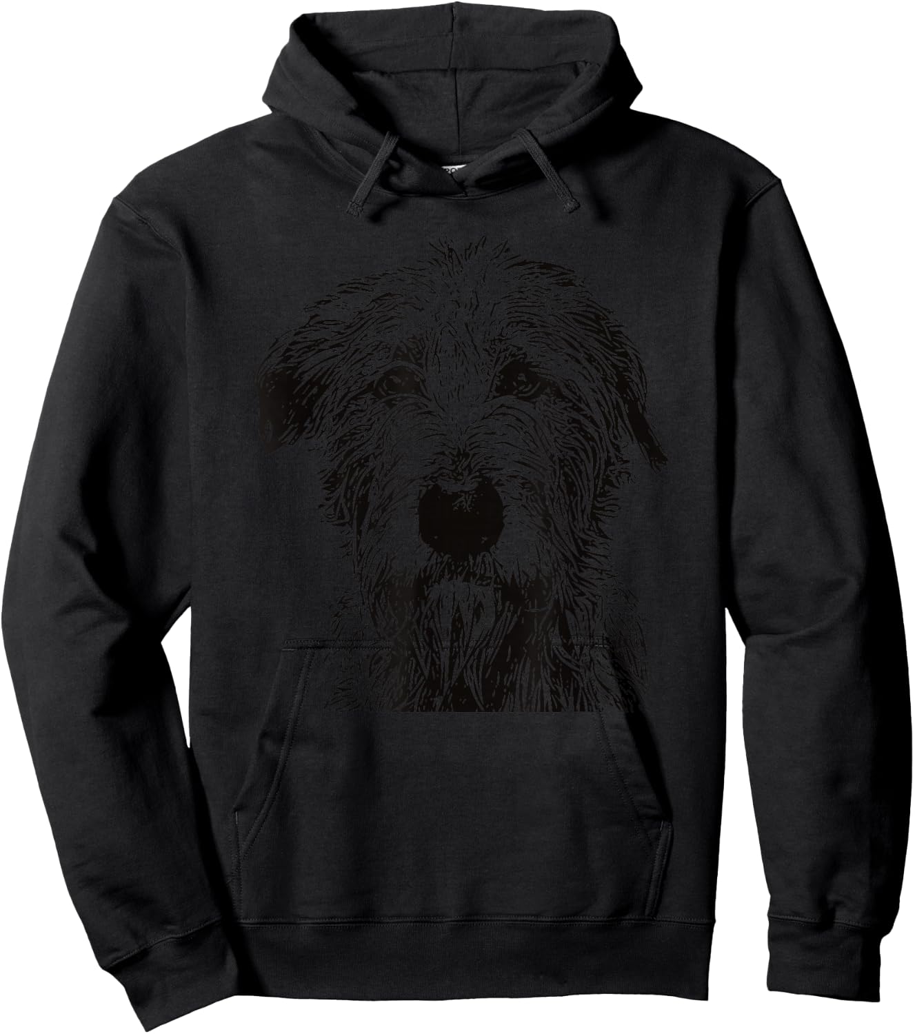 Irish Wolfhound Hoodie - Hoodie | Black