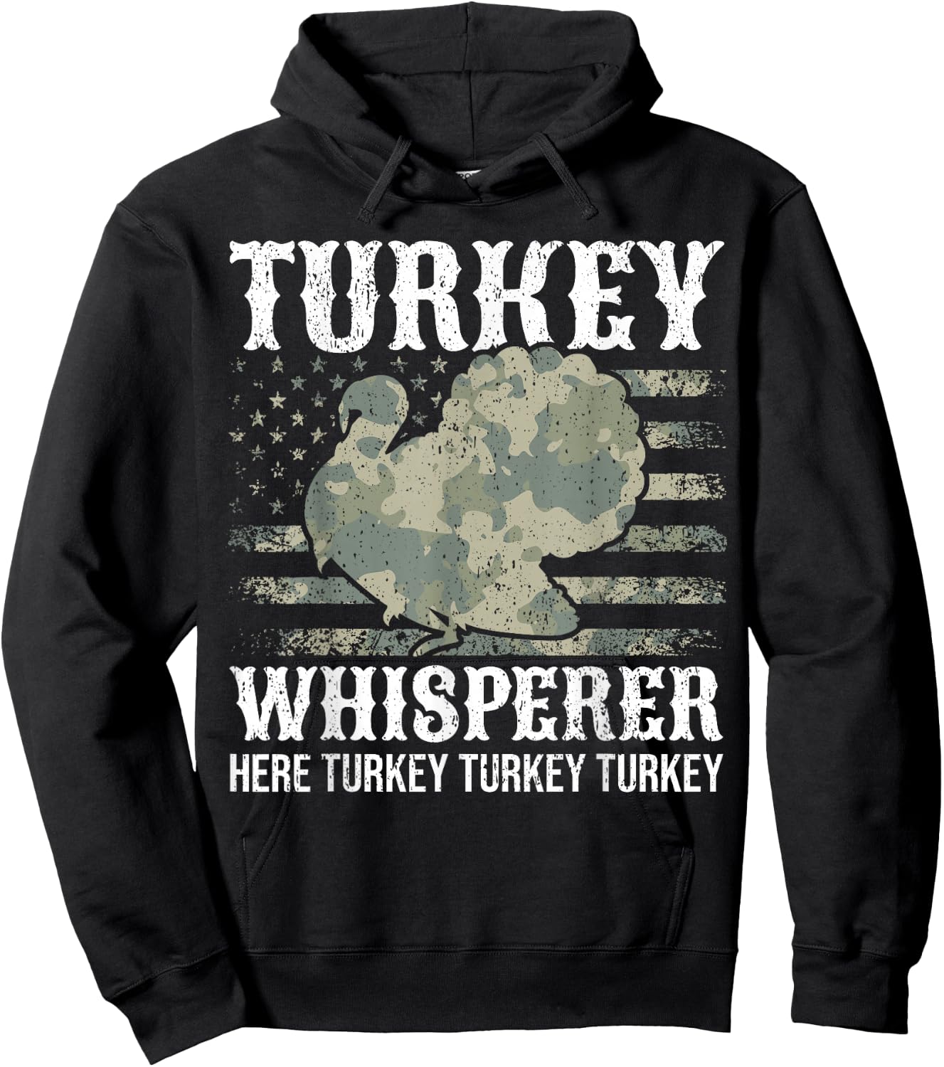 Turkey Hunting I Turkey Whisperer I Turkey Hunter Hoodie - Hoodie | Black