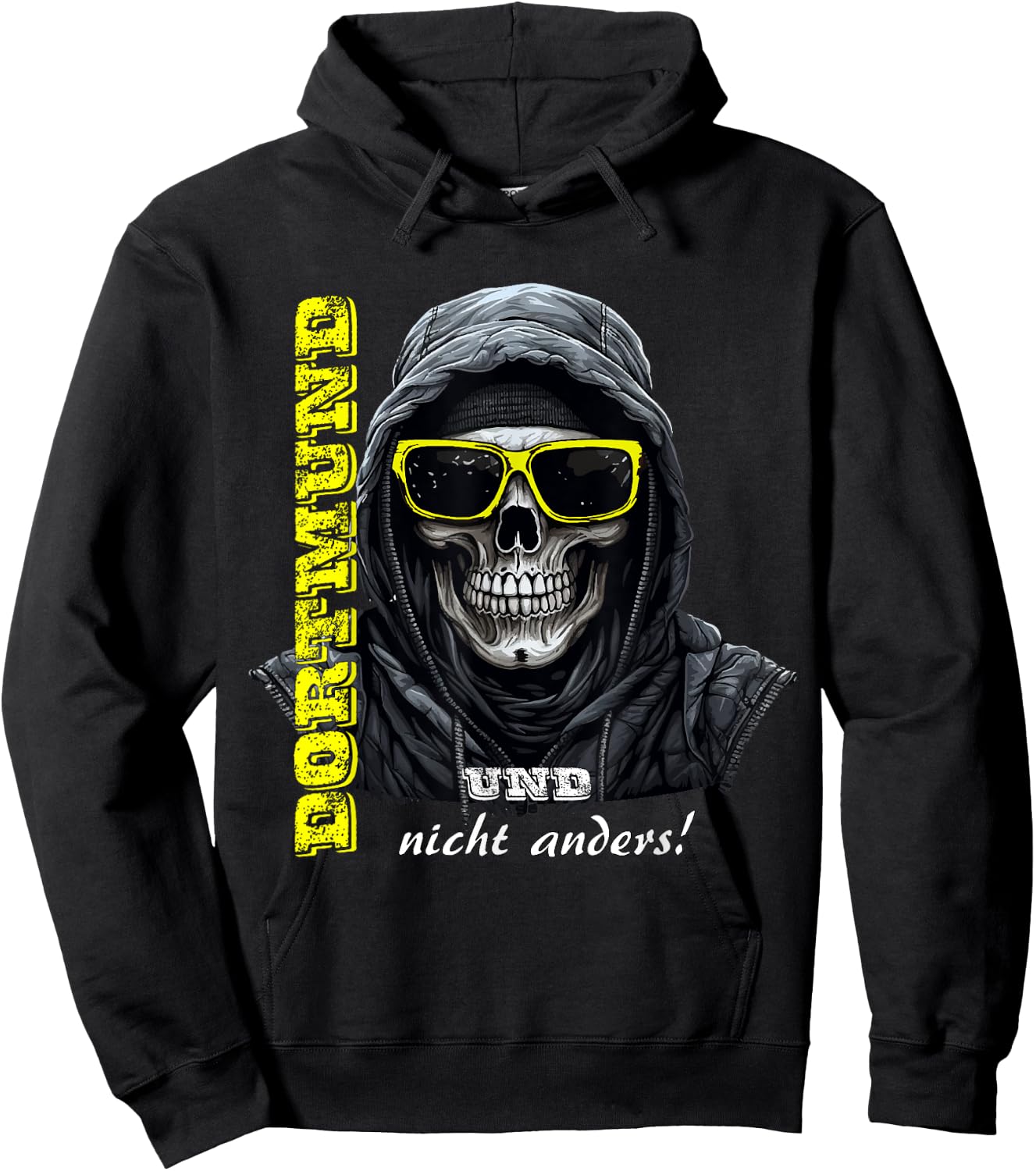 Dortmund Dortmund und nicht anders! Dortmund , black Hoodie - Hoodie | Black