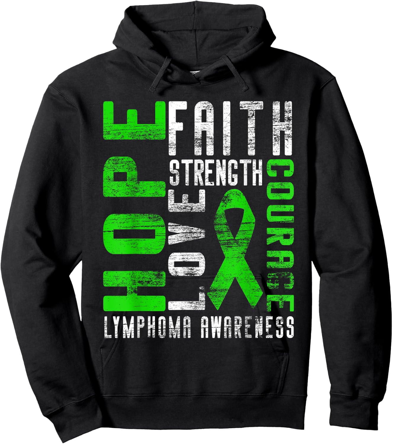 Non-Hodgkin's Lymphoma Awareness Hoodie - Hoodie | Black