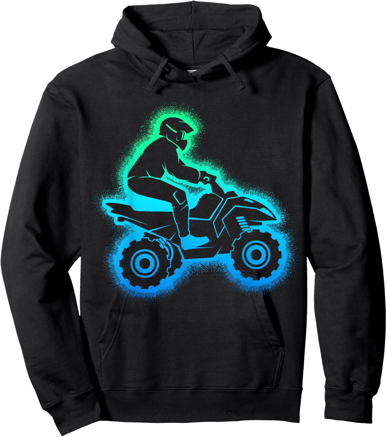 Quad Man Child , Black, S Hoodie - Hoodie | Black