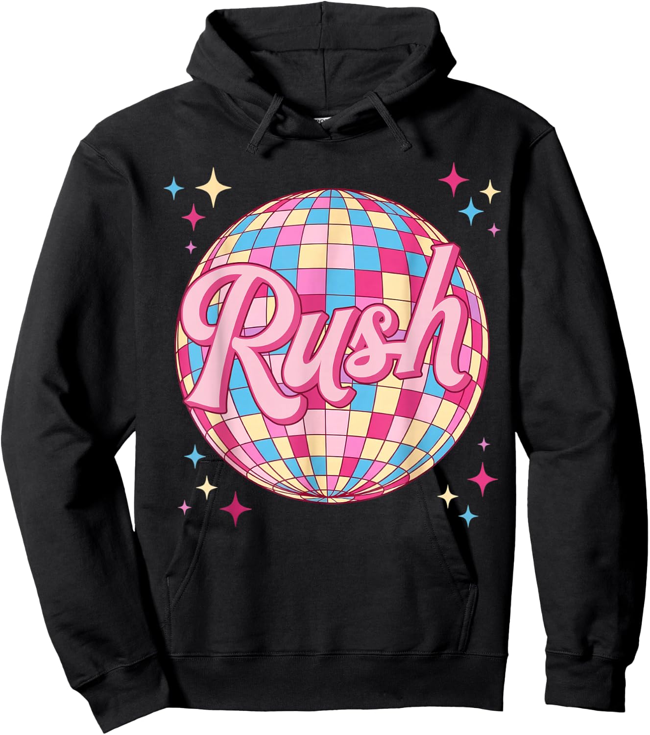 Funny Rush First Name Personalized Women Kids Meme Hoodie - Hoodie | Black