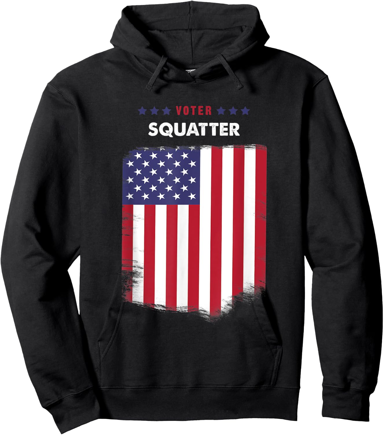 Voter Squatter Hoodie - Hoodie | Black