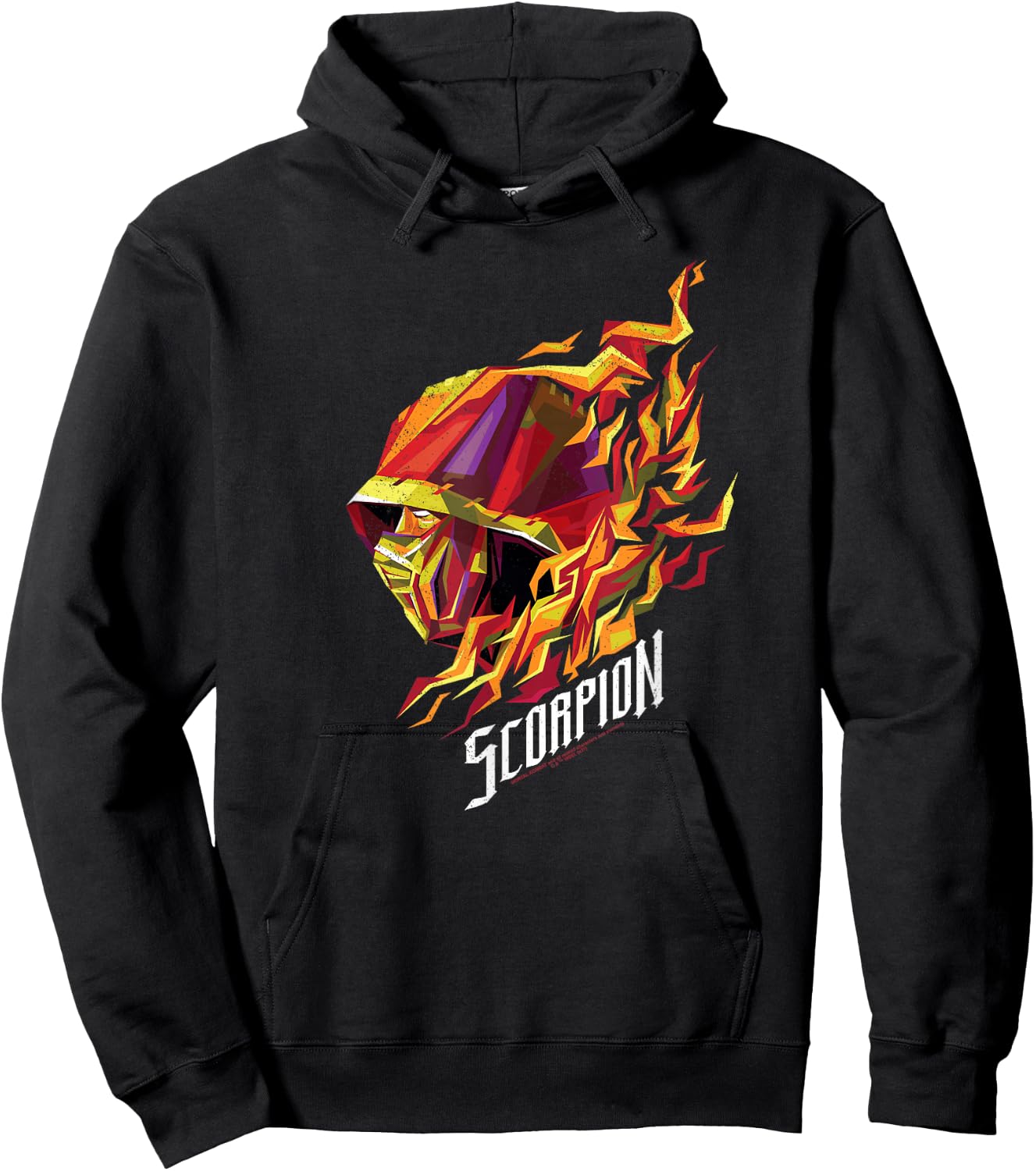 Mortal Kombat Movie The Scorpion Hoodie - Hoodie | Black