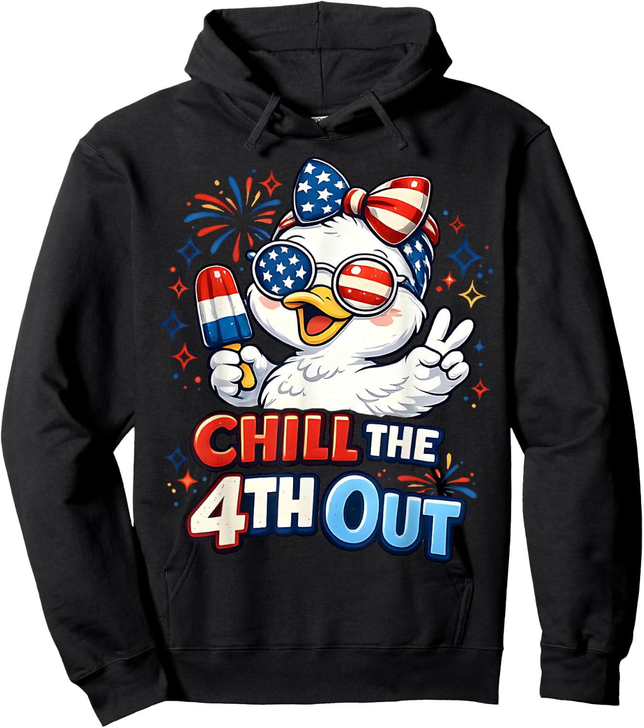 T-Shirt Hoodie - Hoodie | Black