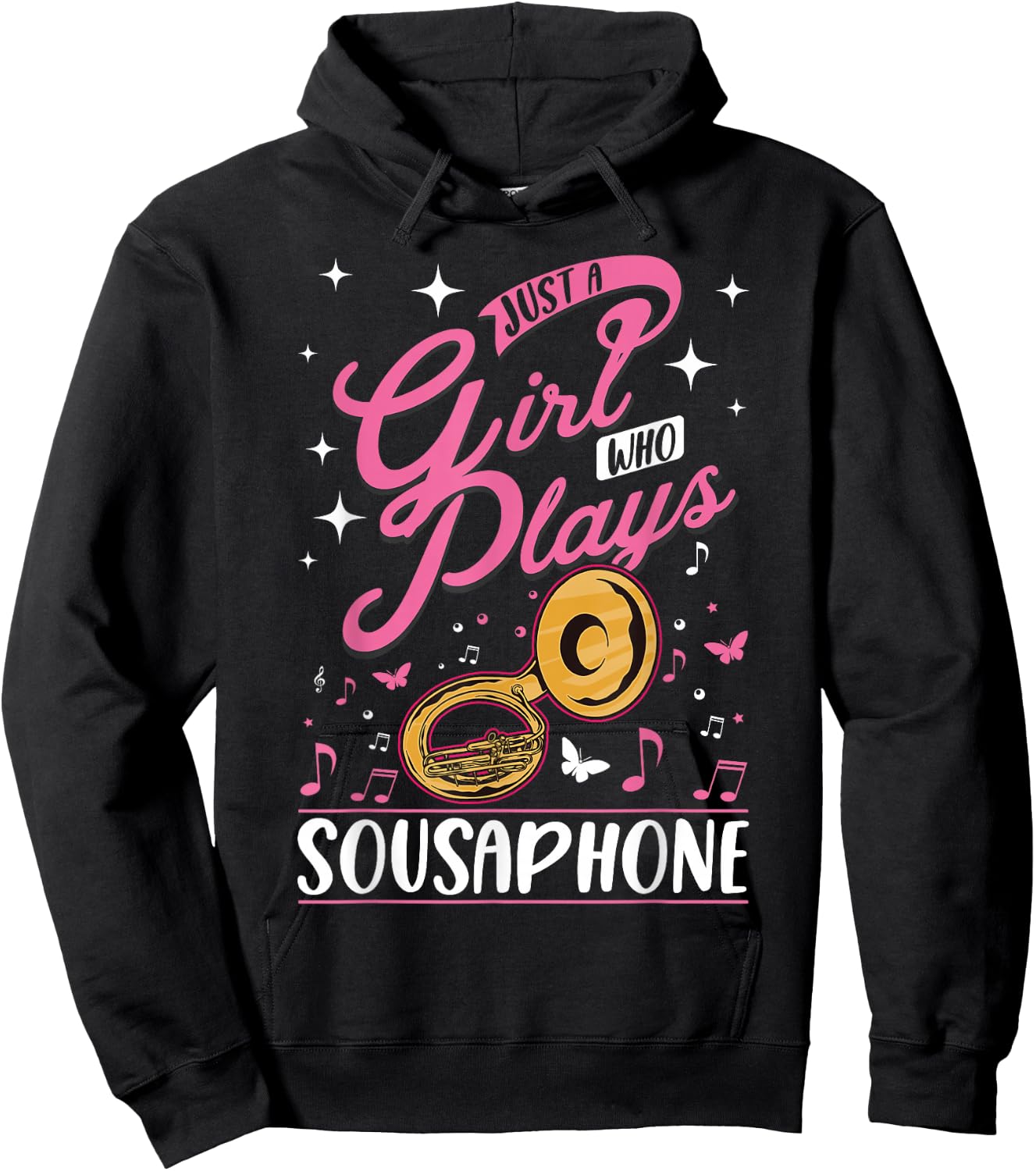 Sousaphone Girl Sousaphone Player Sousaphonist Hoodie - Hoodie | Black
